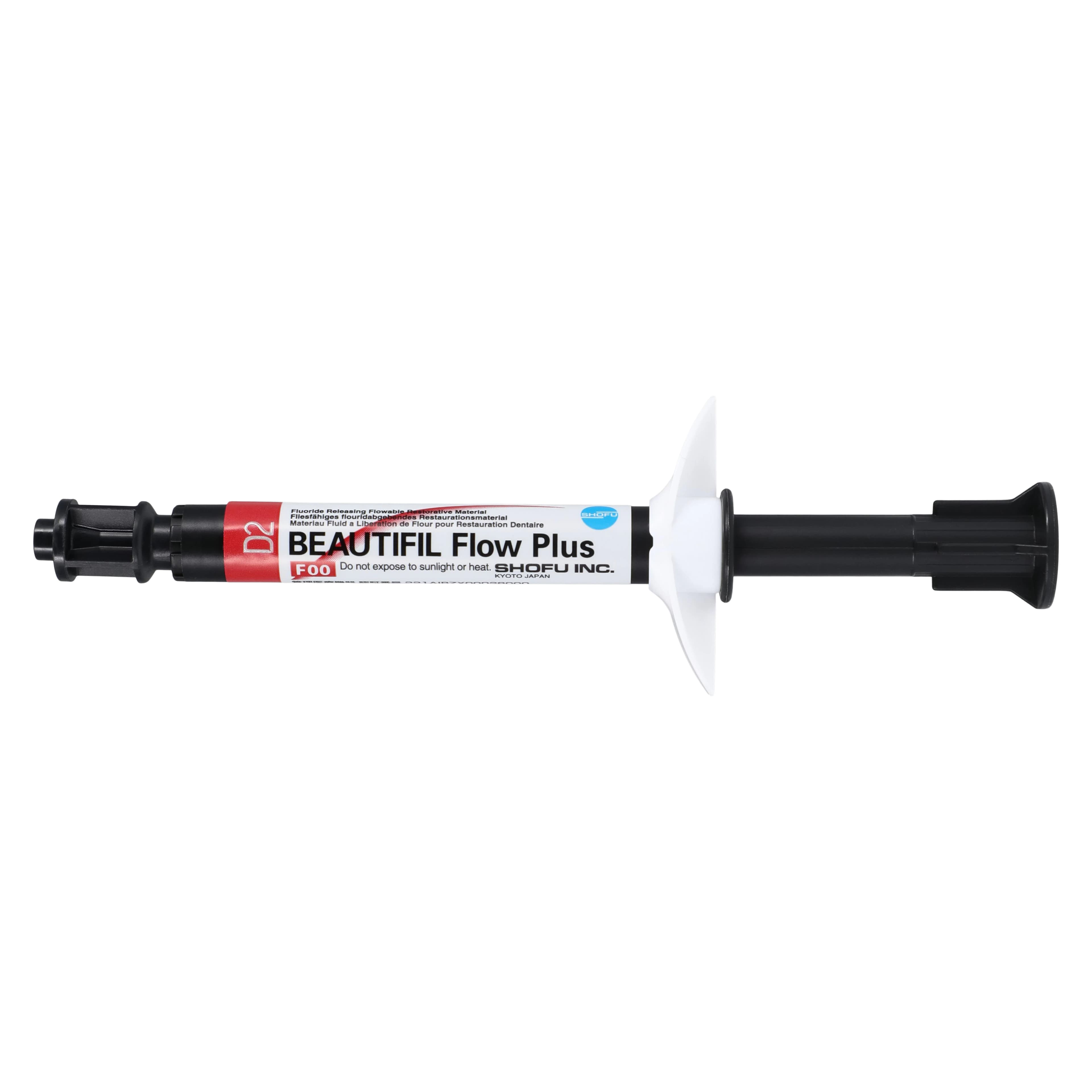 Beautifil Flow Plus Hybrid Composite, Light-Cure, Syringe Refill, F00 (Zero Flow), Shade D2, 2.2 g, 1/Pk, 2065 thumbnail 2