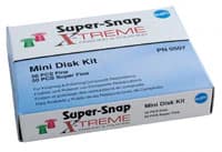 Shofu Super-Snap X-Treme Mini Disk Kit, 8mm, 100 Disks (50 Red Superfine + 50 Green Fine), #0507 - Super-Snap X-Treme - Mini Disk Kit - Image 1
