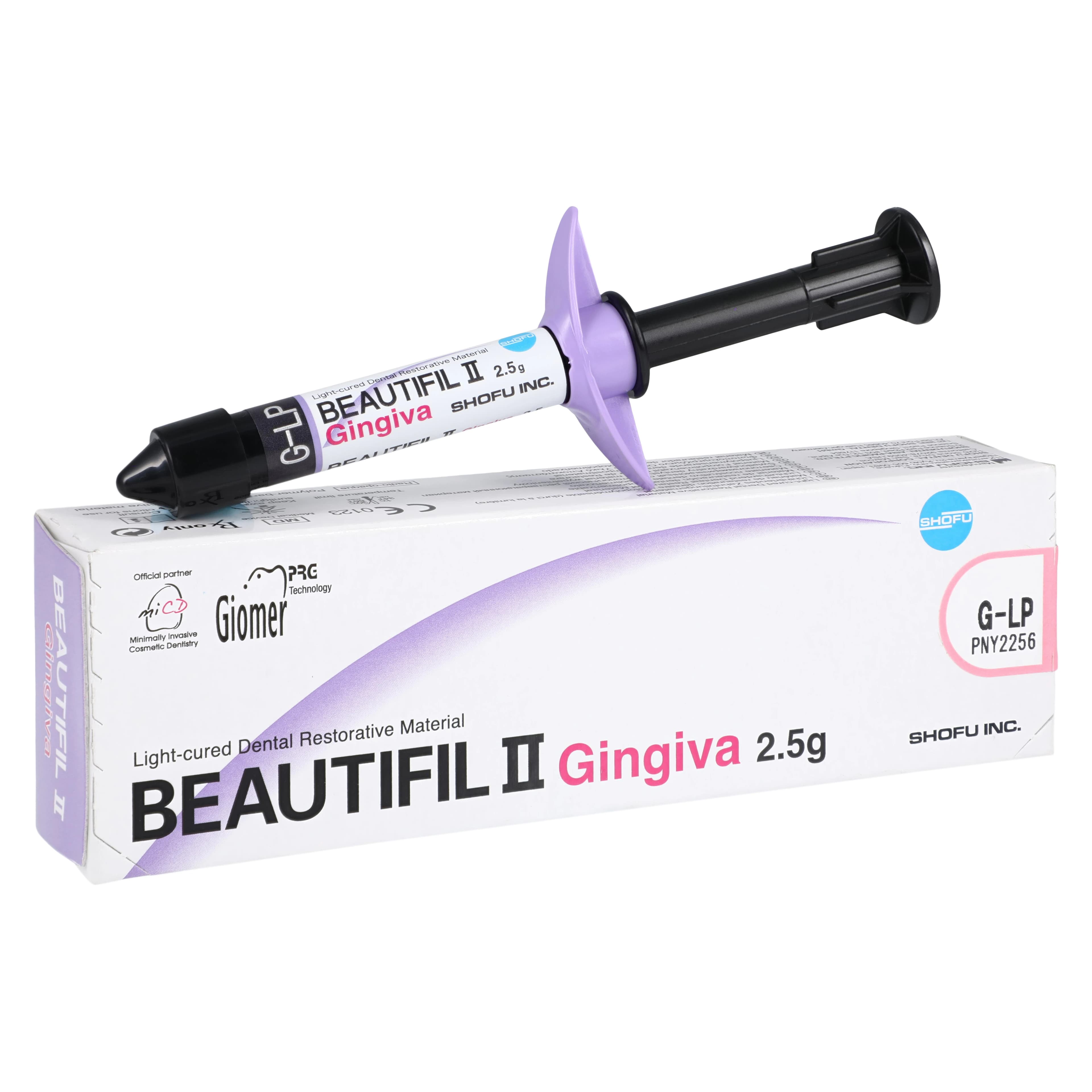 Beautifil II Gingiva, Light-Cure, Syringe Refill, Universal Viscosity, 2.5 g, G-Light Pink, 1/Pk, Y2256 - Beautifil II Gingiva, Light-Cure, Syringe Refill, Universal Viscosity, 2.5 g, G-Light Pink, 1/Pk, Y2256 - Image 1