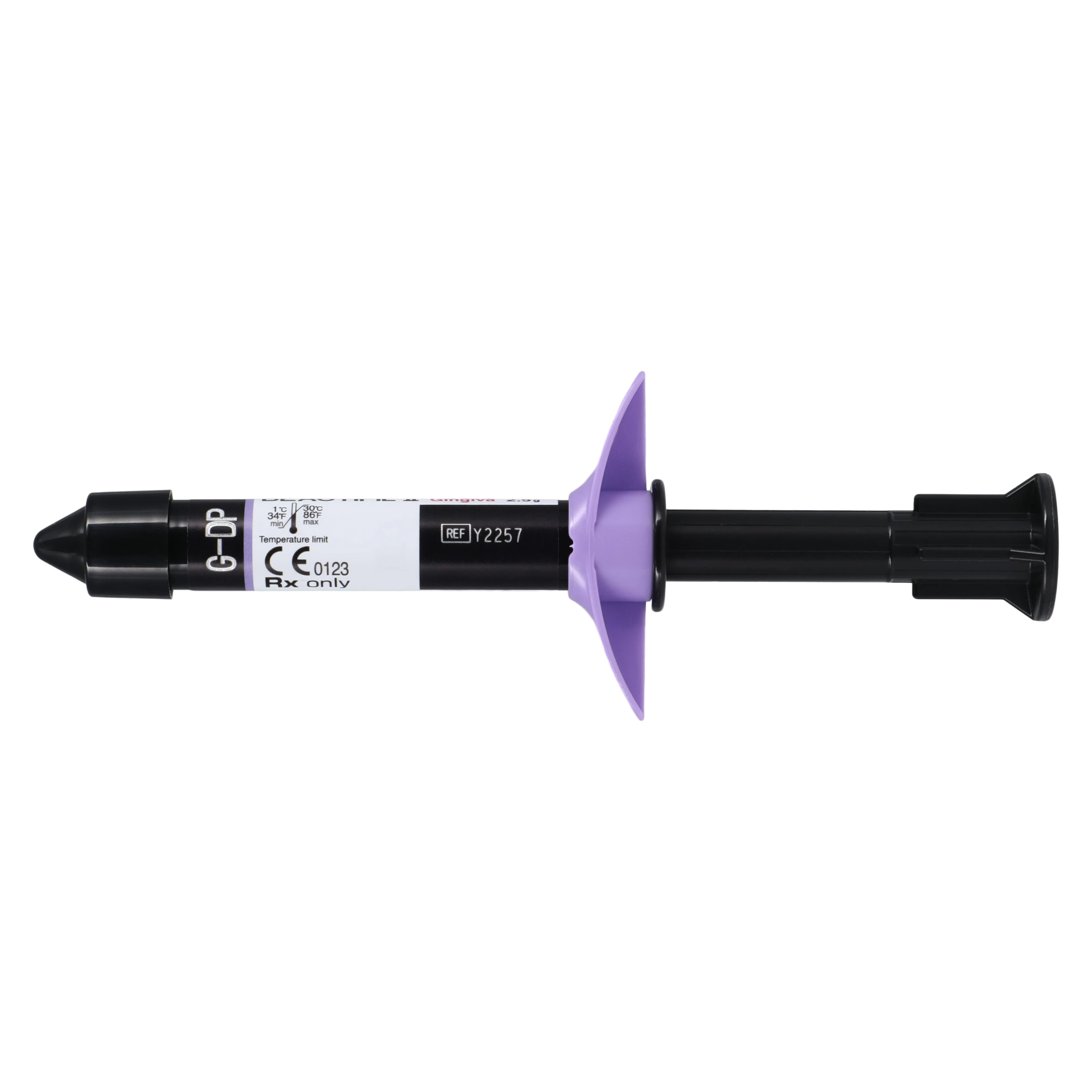 Beautifil II Gingiva Light-Cure Composite, Syringe Refill, Universal Viscosity, 2.5 g, G-Dark Pink, 1/Pk, Y2257 thumbnail 4