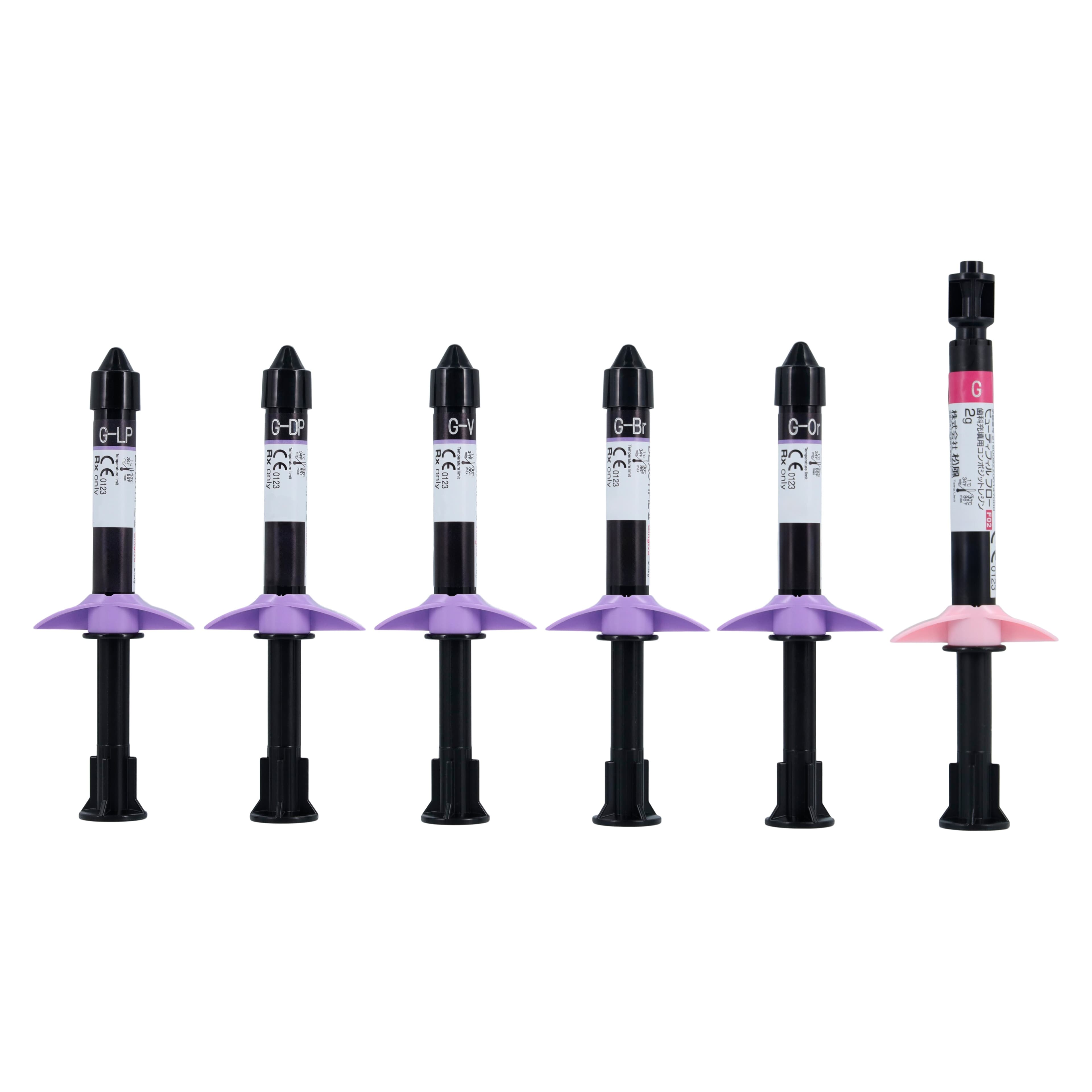 Beautifil II Gingiva Pink Kit, Light-Cure, Universal Viscosity, 5 x 2.5 g Syringes + Flow Syringe & Tips, GMK1 thumbnail 4
