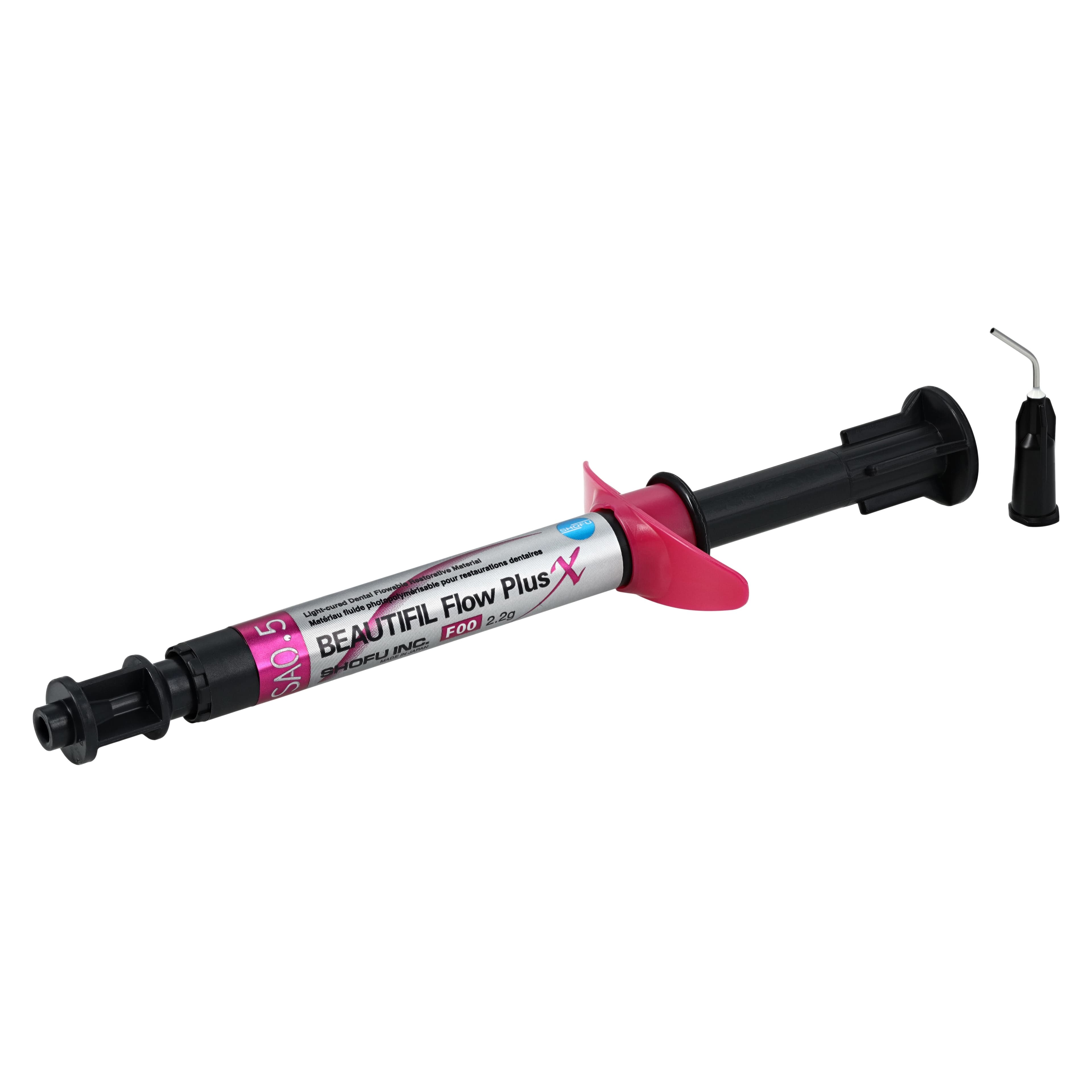 Beautifil Flow Plus X F00 (Zero Flow) Hybrid Composite Restorative, Shade A0.5, 2.2g Syringe, YN2300 thumbnail 2