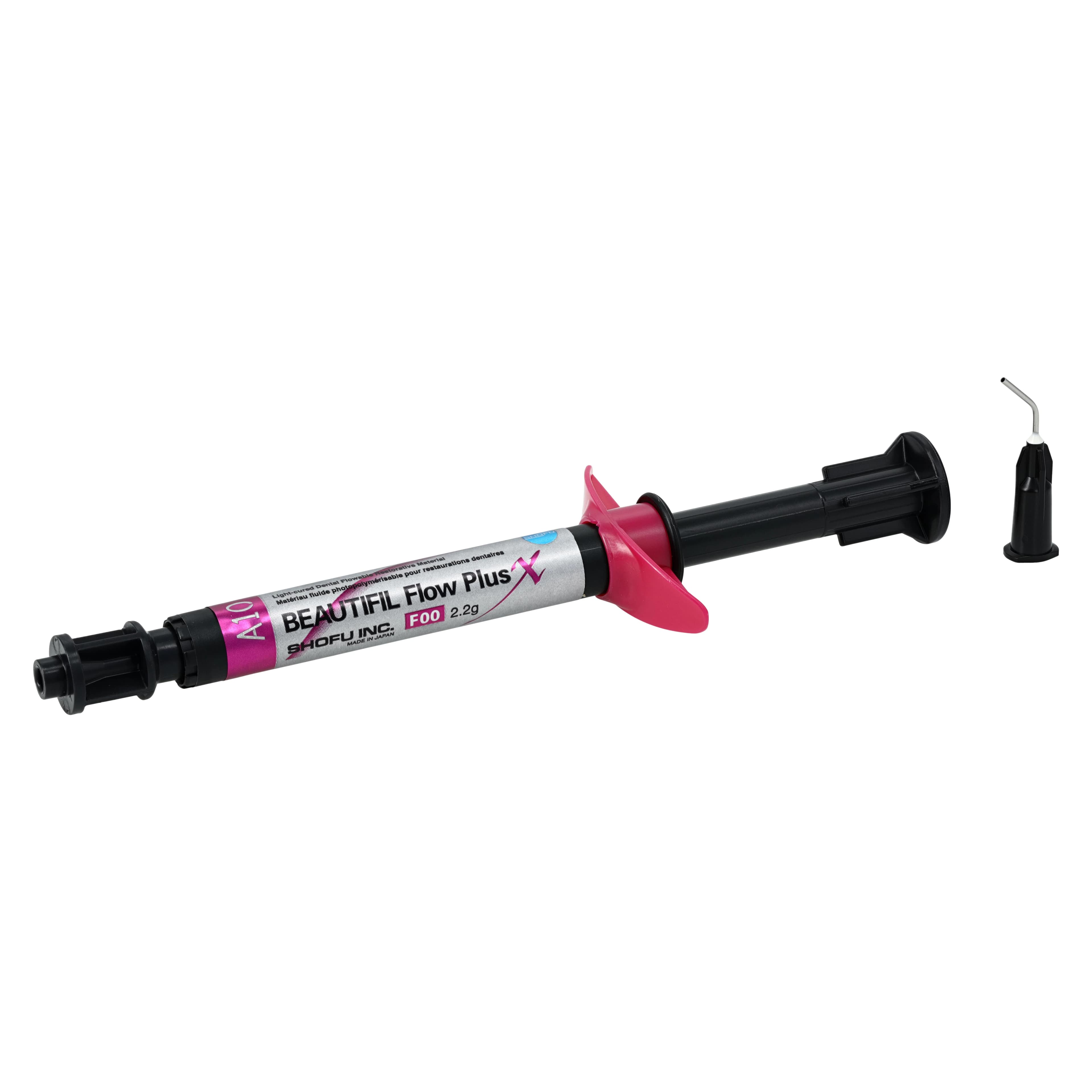 Shofu Beautifil Flow Plus X F00 (Zero Flow) Hybrid Composite Syringe, Shade A1O, 2.2g, YN2311 - Beautifil Flow Plus X F00 A1O 2.2g Syringe - Image 1