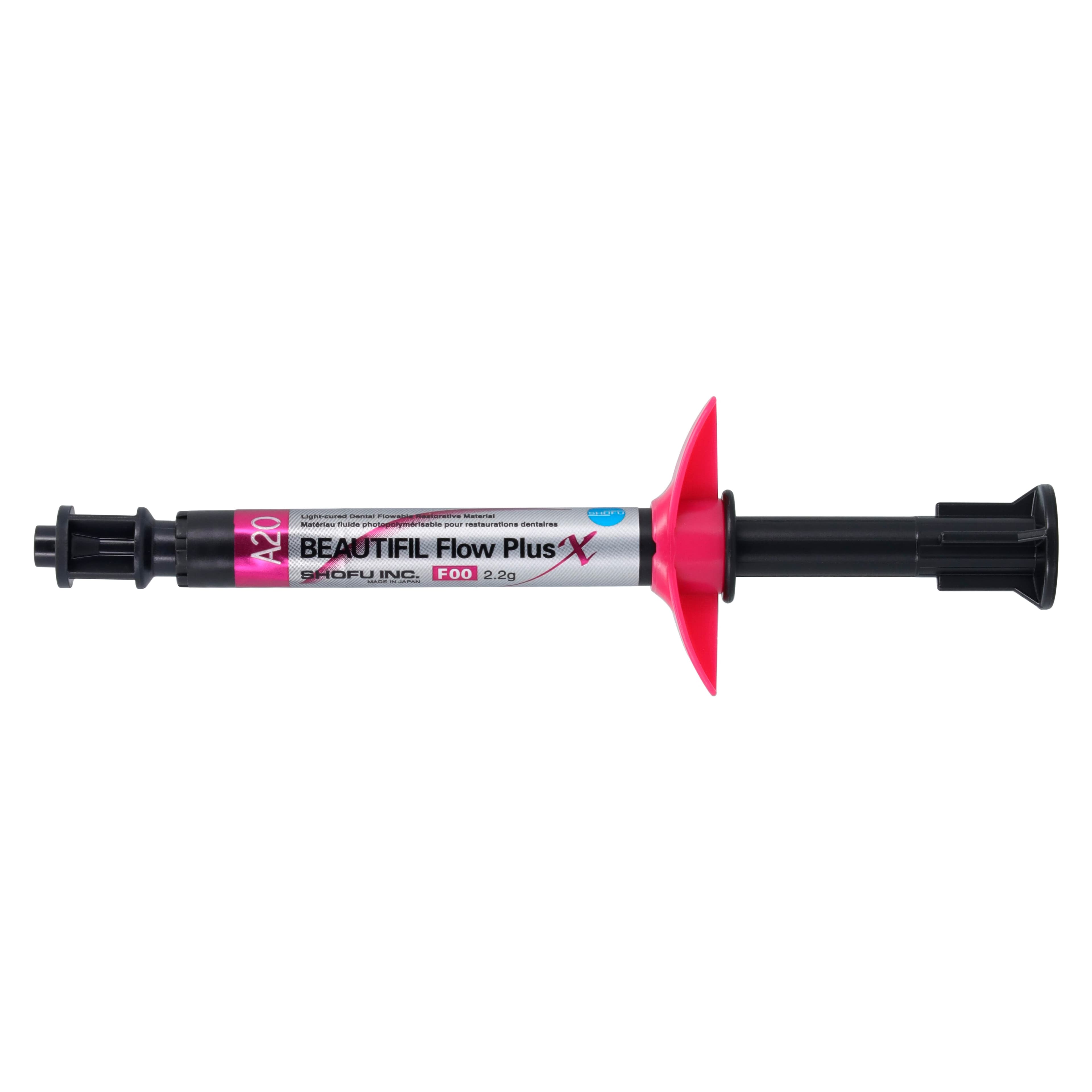 Beautifil Flow Plus X F00 (Zero Flow) Flowable Composite Syringe, Shade A2O, 2.2 g, YN2312 thumbnail 2