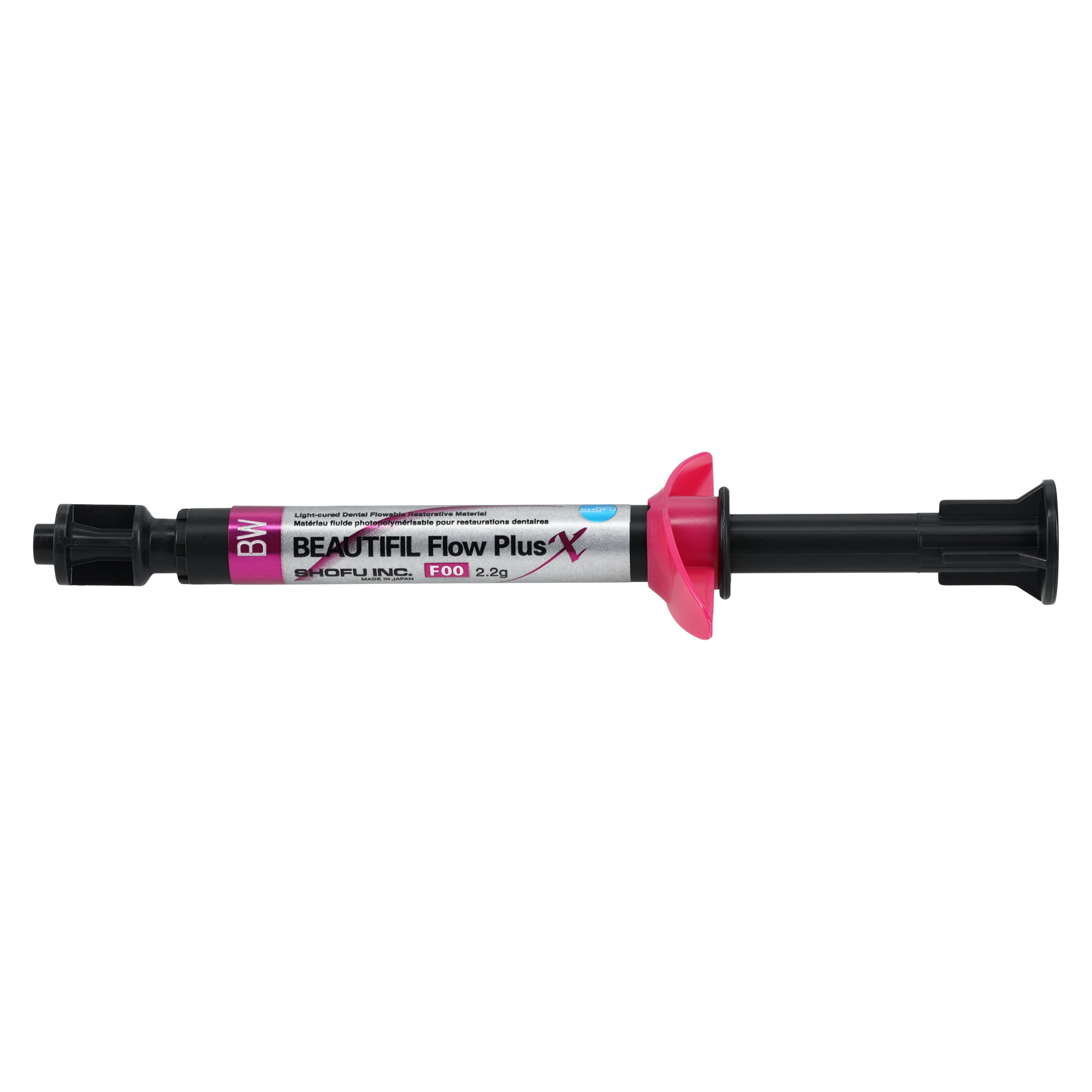 Beautifil Flow Plus X F00 (Zero Flow) Flowable Composite, Shade BW, 2.2g Syringe, YN2315 thumbnail 2