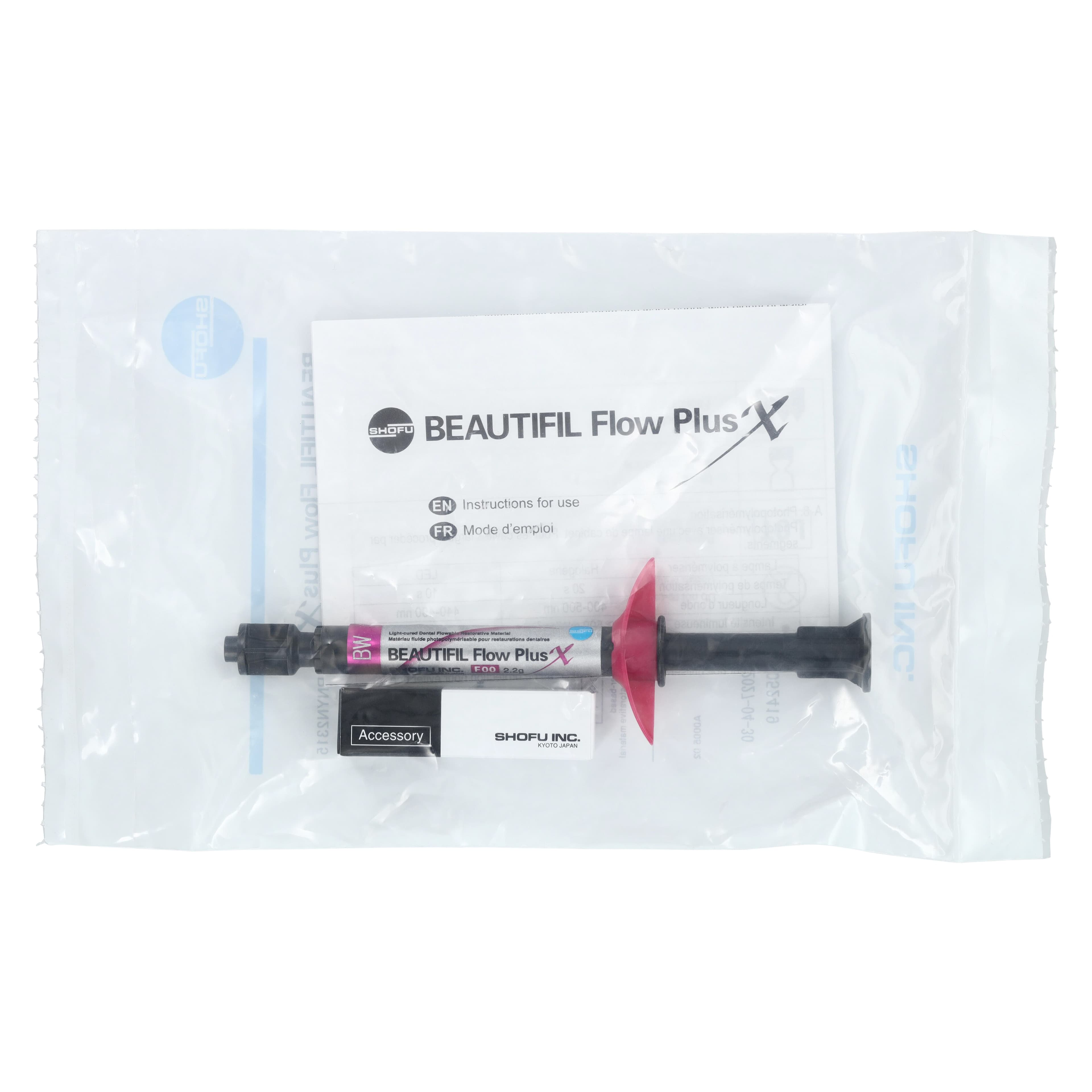 Beautifil Flow Plus X F00 (Zero Flow) Flowable Composite, Shade BW, 2.2g Syringe, YN2315 thumbnail 7