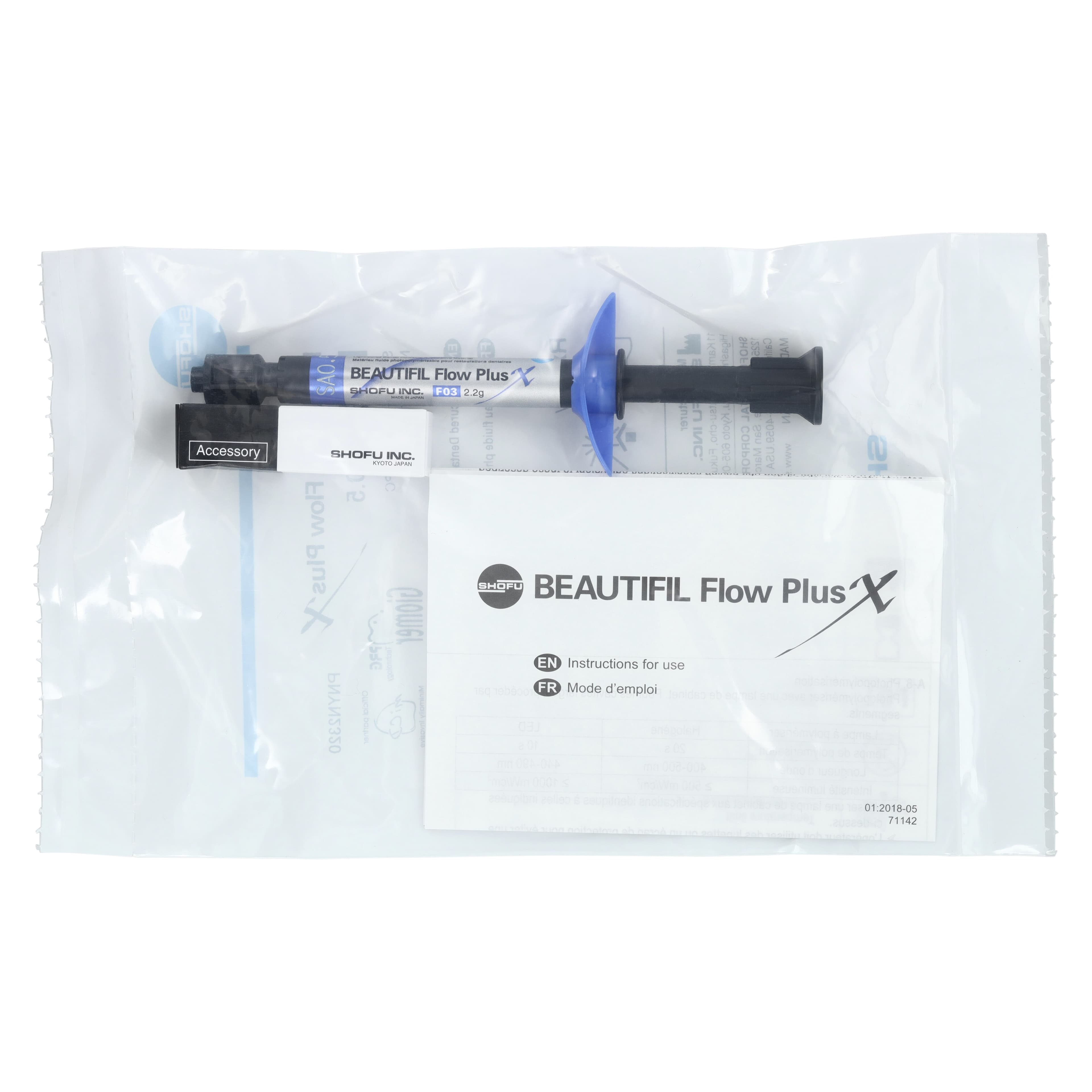 Beautifil Flow Plus X F03 (Low Flow) A0.5 2.2g Syringe, YN2320 thumbnail 8