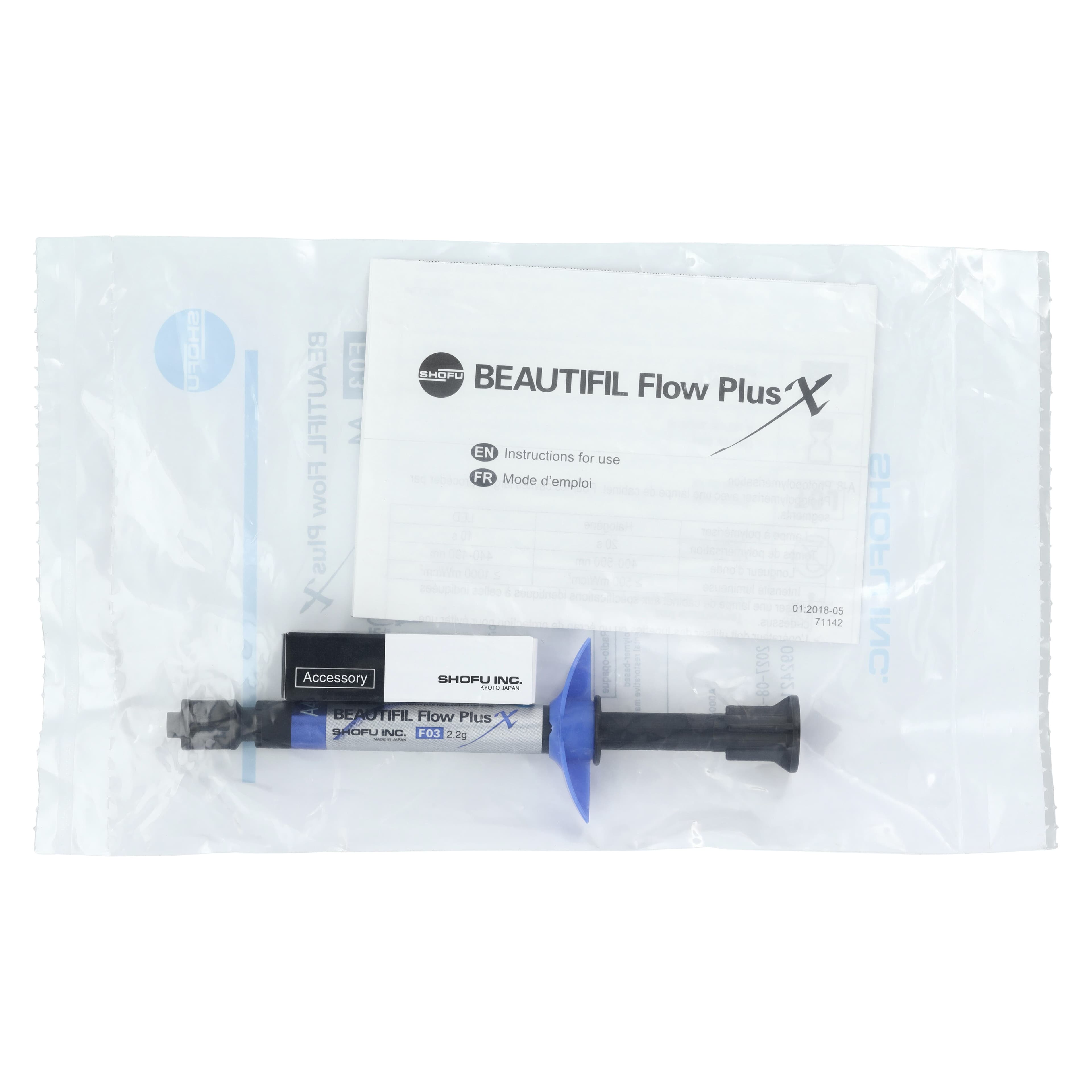Beautifil Flow Plus X F03 (Low Flow) A4 2.2g Syringe, YN2325 thumbnail 7
