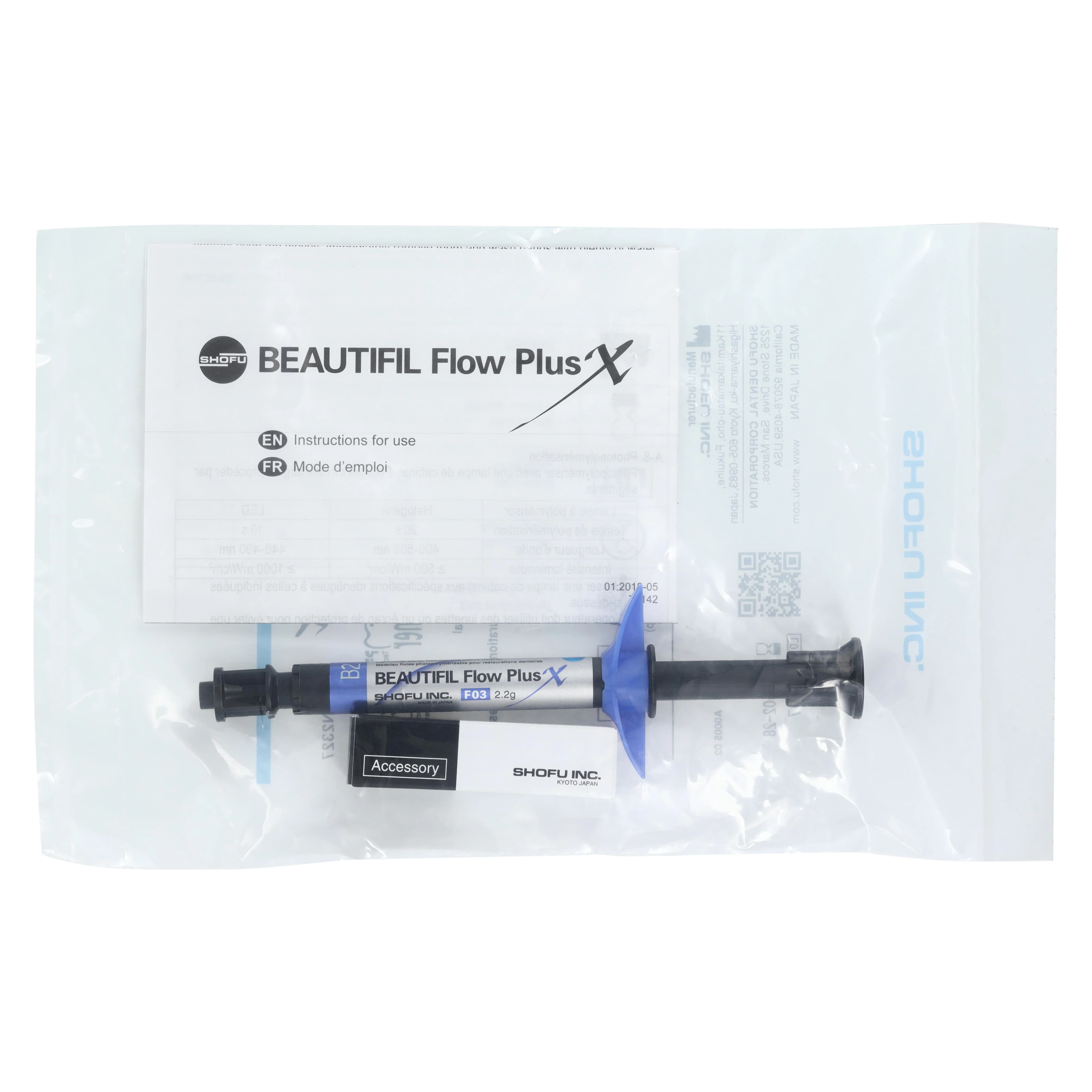 Beautifil Flow Plus X F03 B2 2.2g Syringe, YN2327 thumbnail 7
