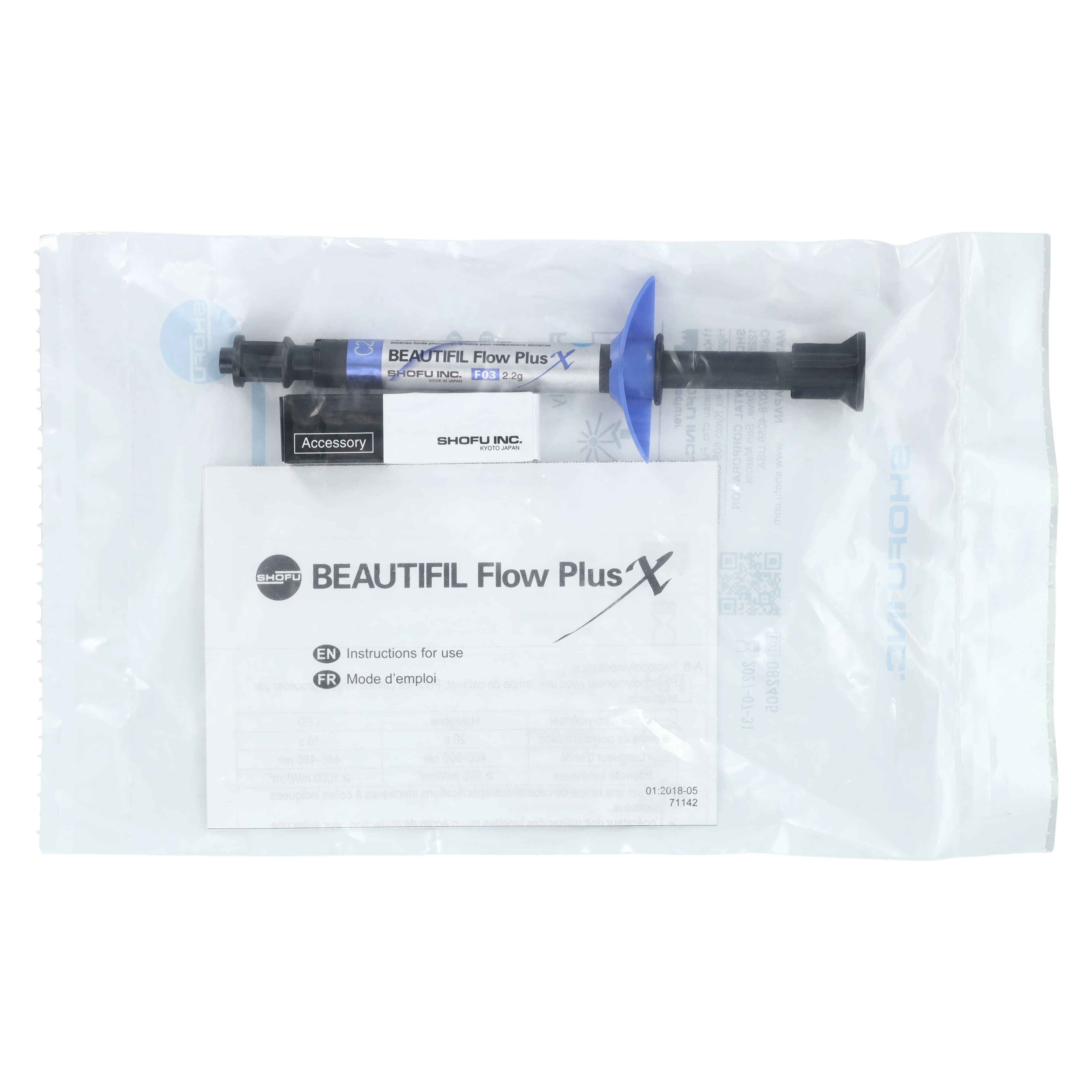 Beautifil Flow Plus X F03 C2 2.2g Syringe, YN2328 thumbnail 7
