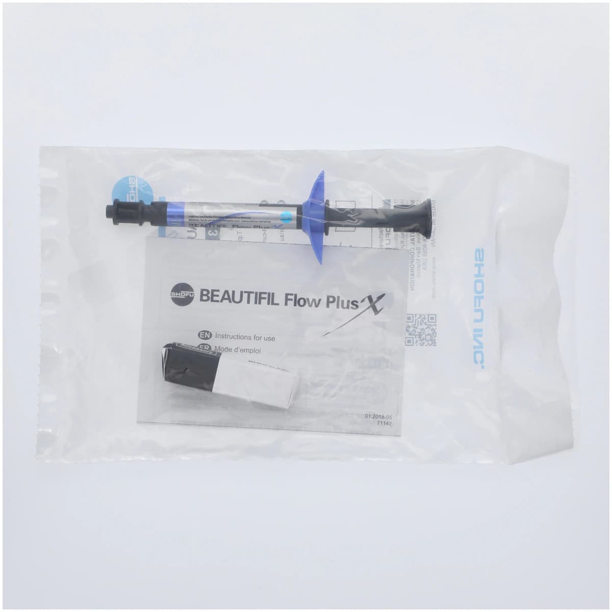 Beautifil Flow Plus X F03 MI Low Flow Hybrid Composite, 2.2g Syringe, YN2336 thumbnail 2