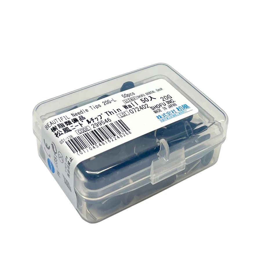 Beautifil Flow Plus X Needle Tips, Long, Black, 20 Gauge, 50/Pk thumbnail 2