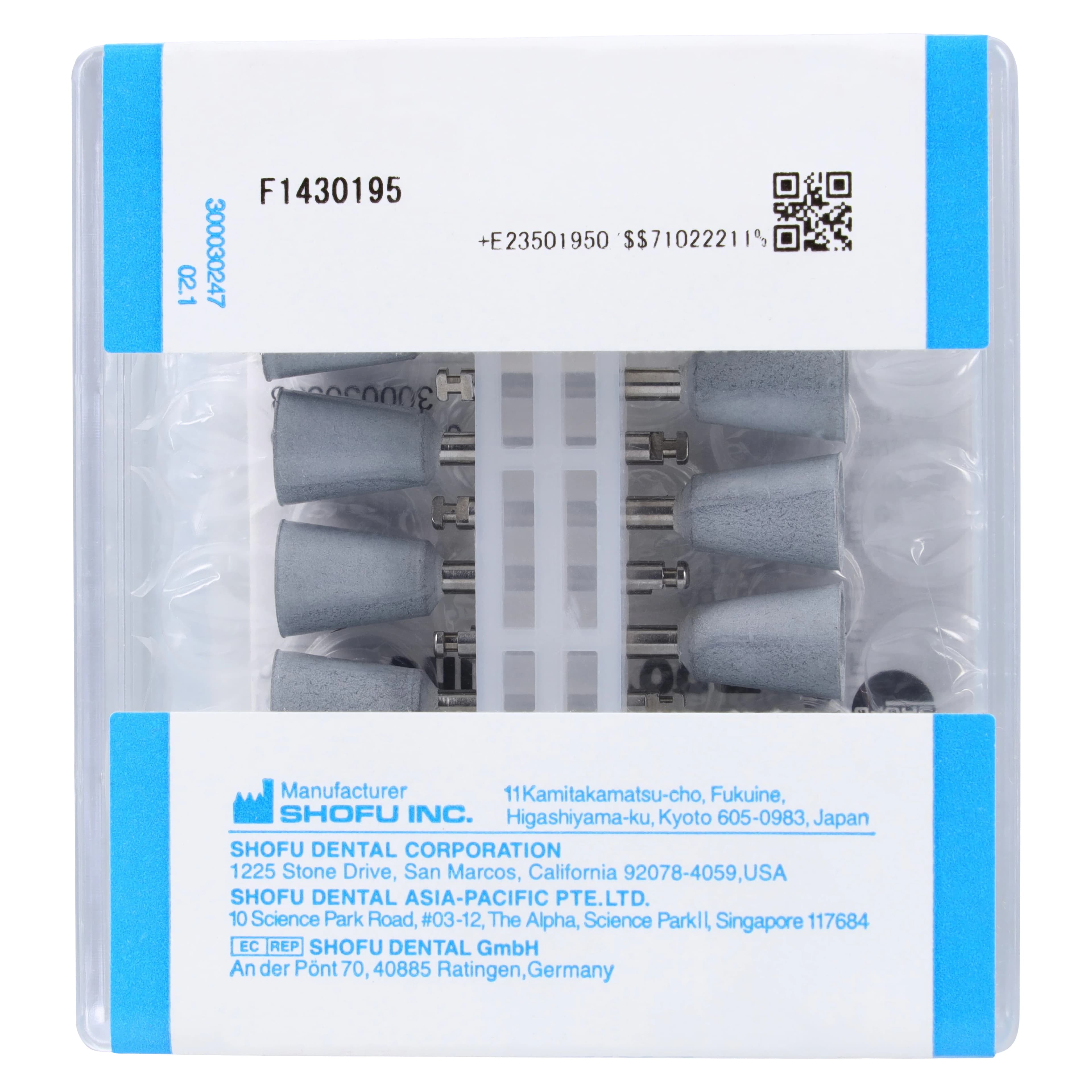Shofu CompoSite Polisher, RA, Cup, #080 Regular, 12/Pk, 0195 thumbnail 2