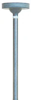 Shofu CeraMisté Soft Polishers, Ultra II (White Band), Wheel Shape WH6, ISO #120, HP Shank, Grey/White, 12/Pk, #0269 - CeraMisté Soft Polishers, HP, Ultra II, Wheel, # 120 (WH6), Grey/White, 12/Pk, 0269 - Image 1