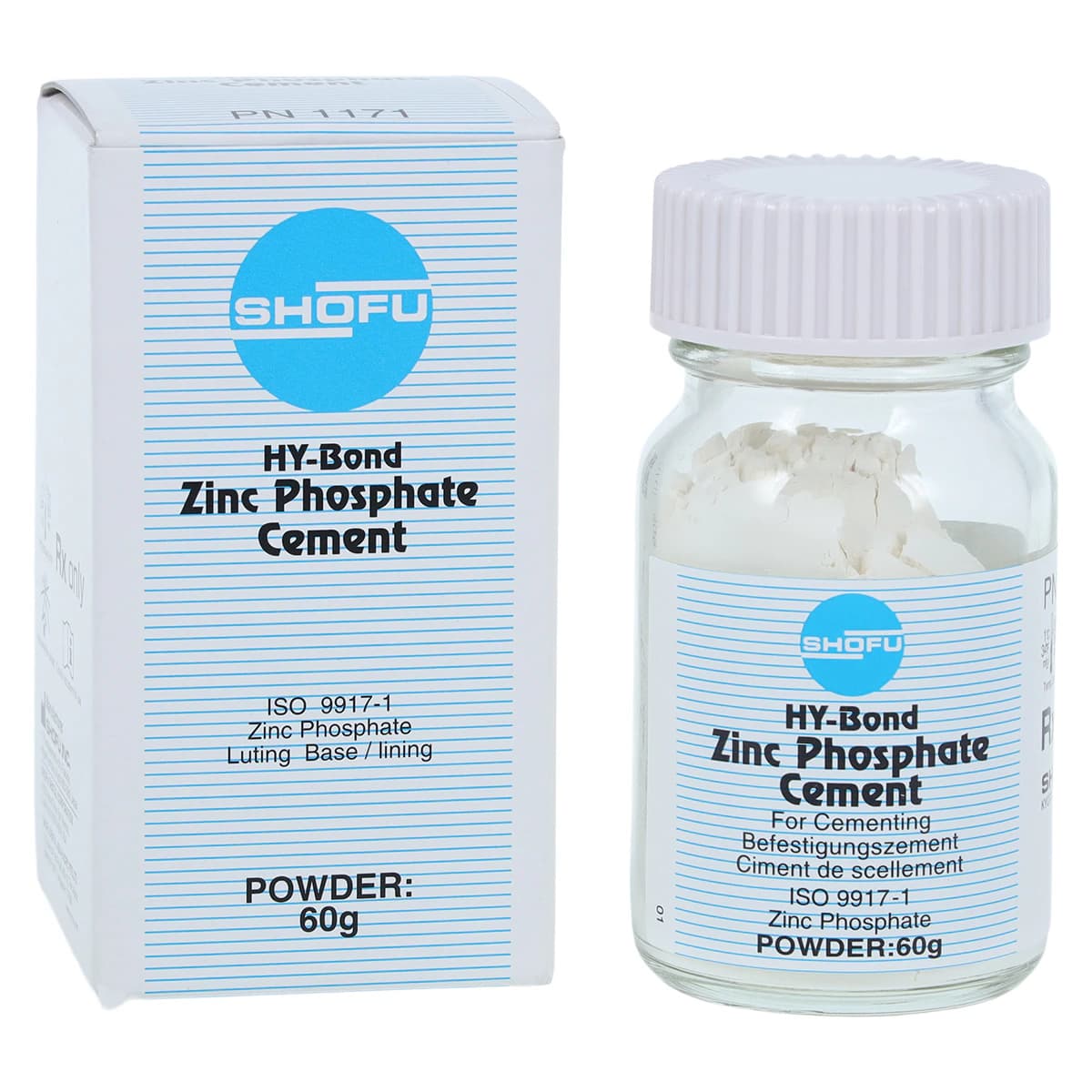 Shofu Hy-Bond Zinc Phosphate Cement Powder, 60 g, #1171 thumbnail 2