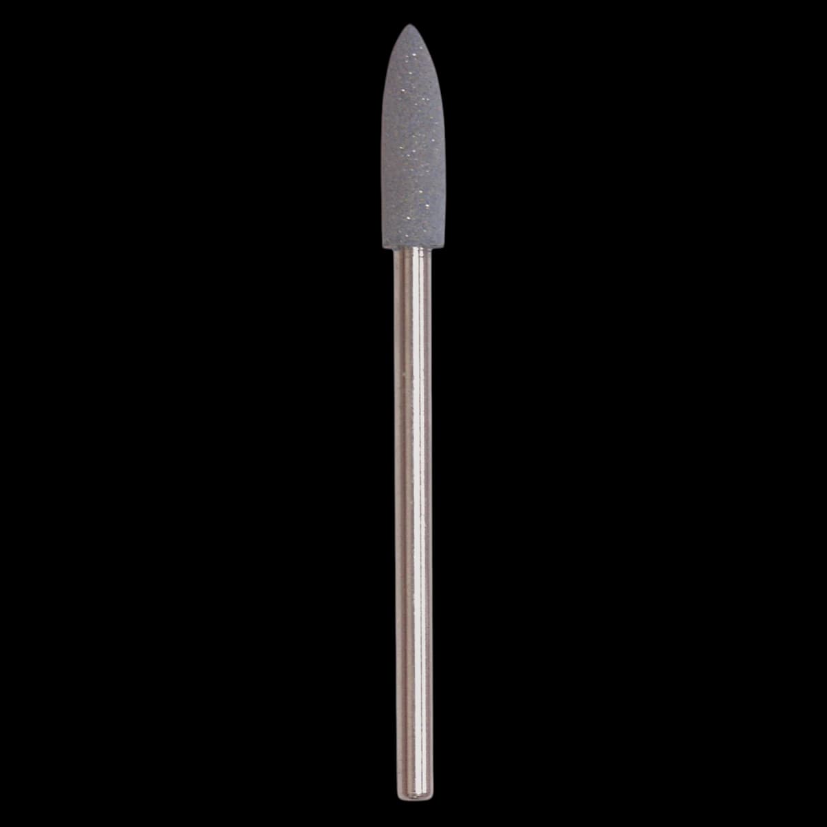 Shofu CeraMaster Coarse Diamond-Impregnated Polisher, Bullet Shape, HP Shank, Coarse Grit, Blue/White Band, 3/Pkg, 126C - CeraMaster Polishing System, Bullet, HP, 3/Pkg, Coarse, 126C - Image 1
