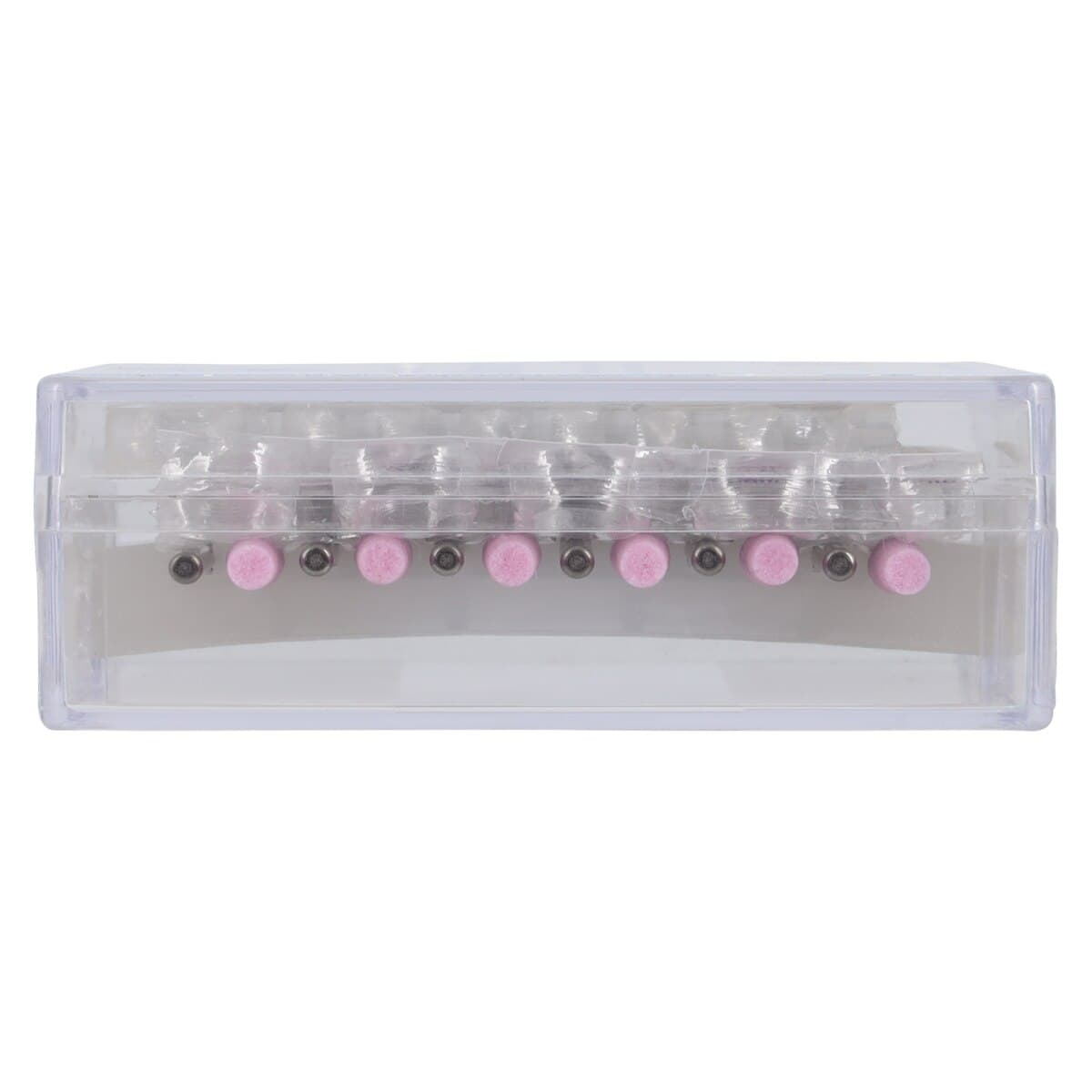 Shofu Lab Series Pink Mounted Stone #1 (HP), Aluminum Oxide, Size 1, 12/Box, #471A thumbnail 5