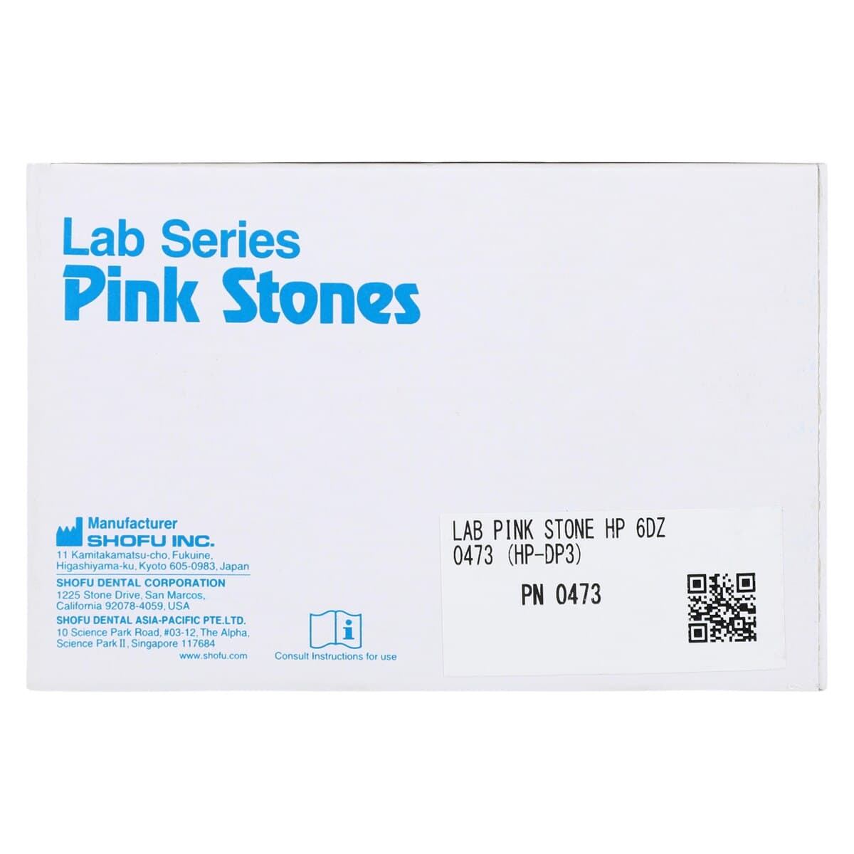 Shofu Lab Series Pink Mounted Stone #3 HP, Aluminum Oxide, 72/Box, ISO #056 thumbnail 7