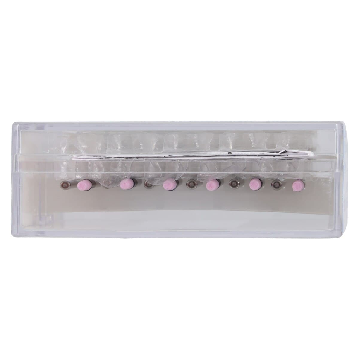 Shofu Lab Series Pink Mounted Stone #5 (HP), ISO #025, 12/Box, #475A thumbnail 3