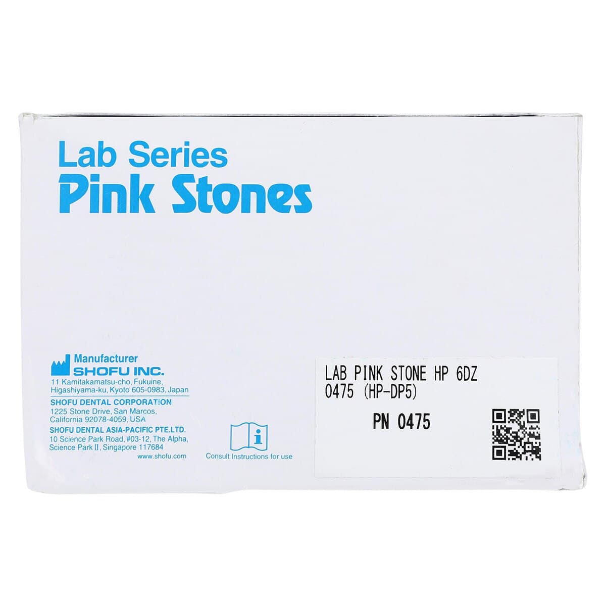 Shofu Lab Series Aluminum Oxide Mounted Stone, Pink, #5 HP, ISO #025, 72/Pack thumbnail 6