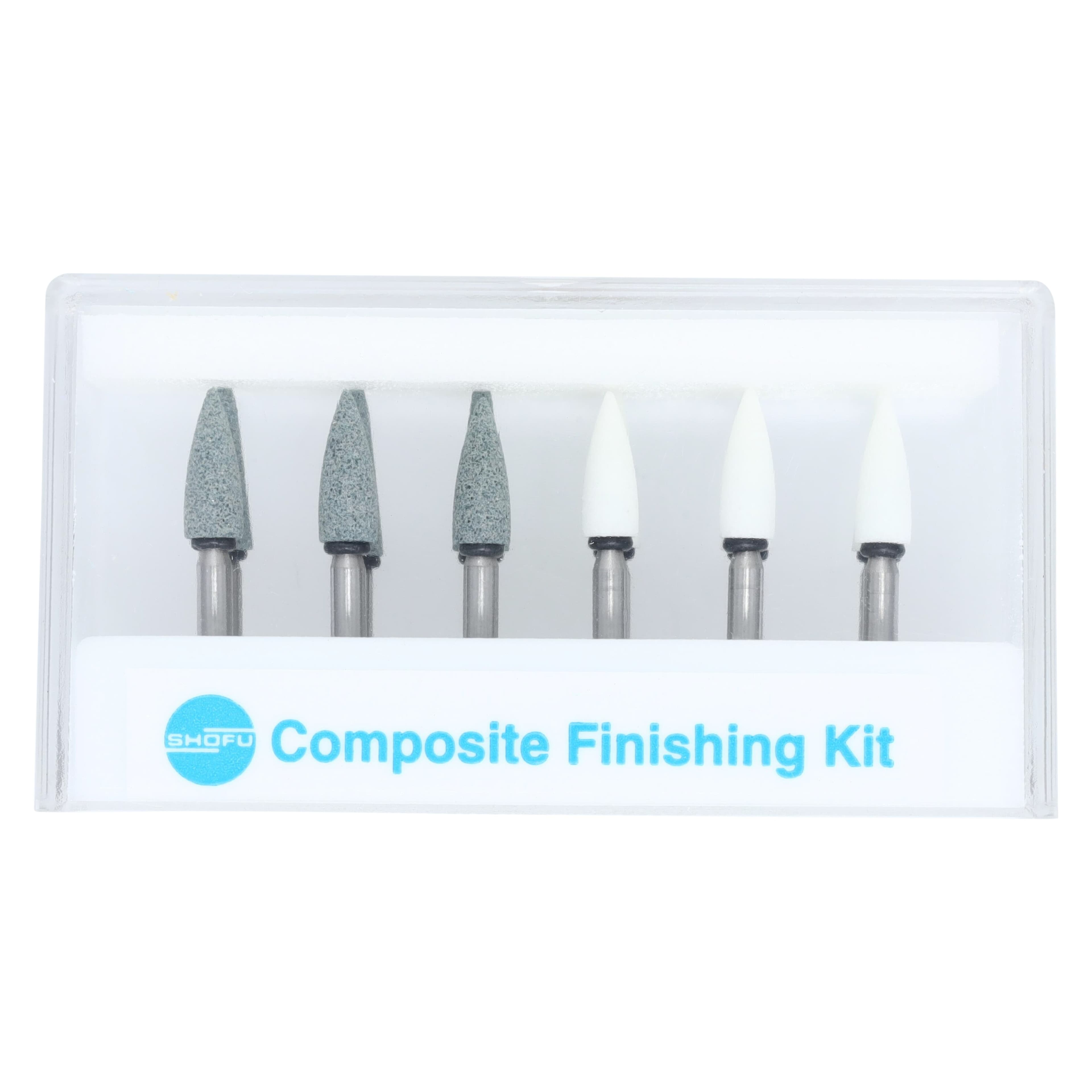 Shofu CompoSite Finishing Kit, Classic Plastic Block, Friction Grip, 12 Stones, 1/Pk, #0302 thumbnail 3
