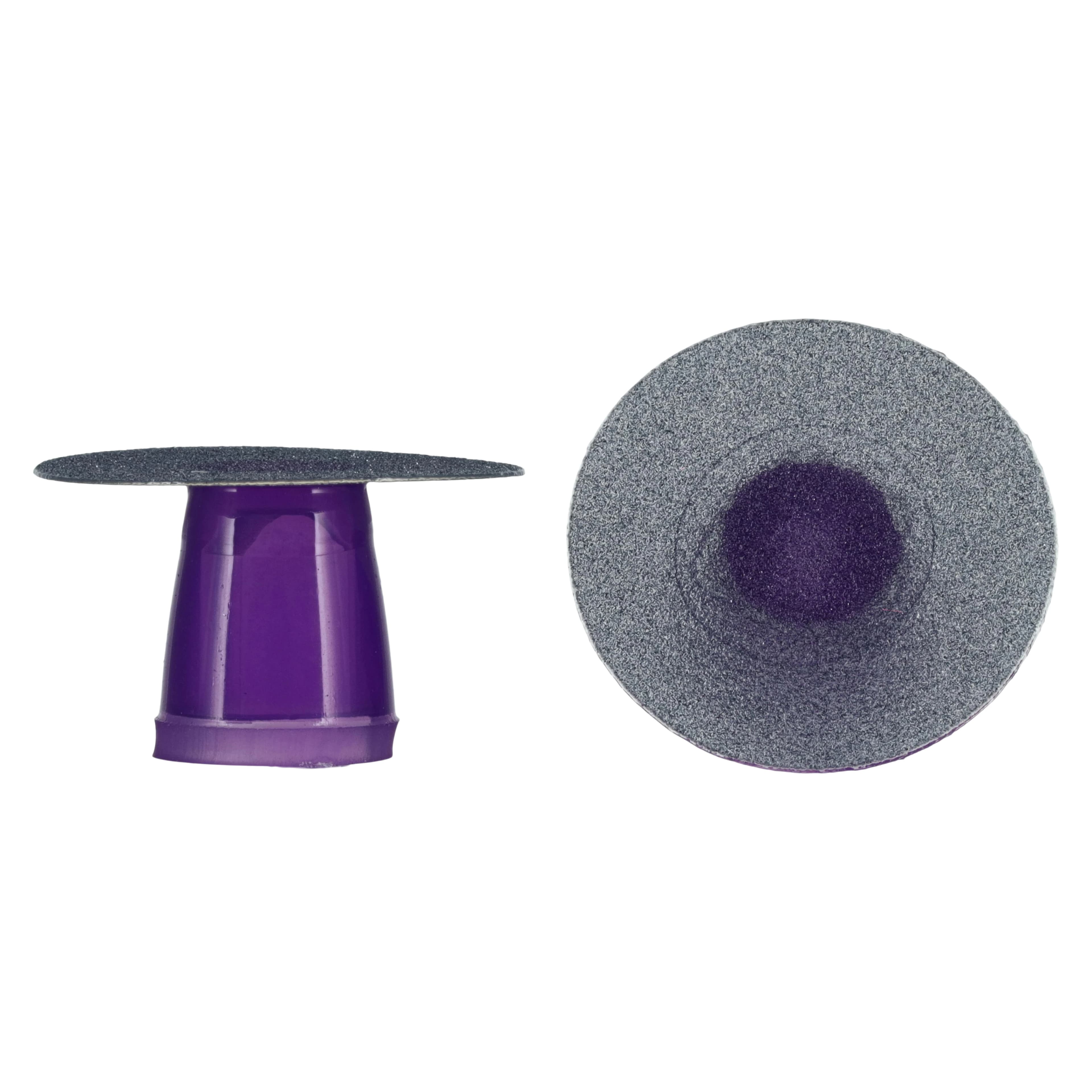 Super-Snap Finishing Discs, Medium (Violet), Safe Side Down, Standard, 50/Pk, L508 thumbnail 3