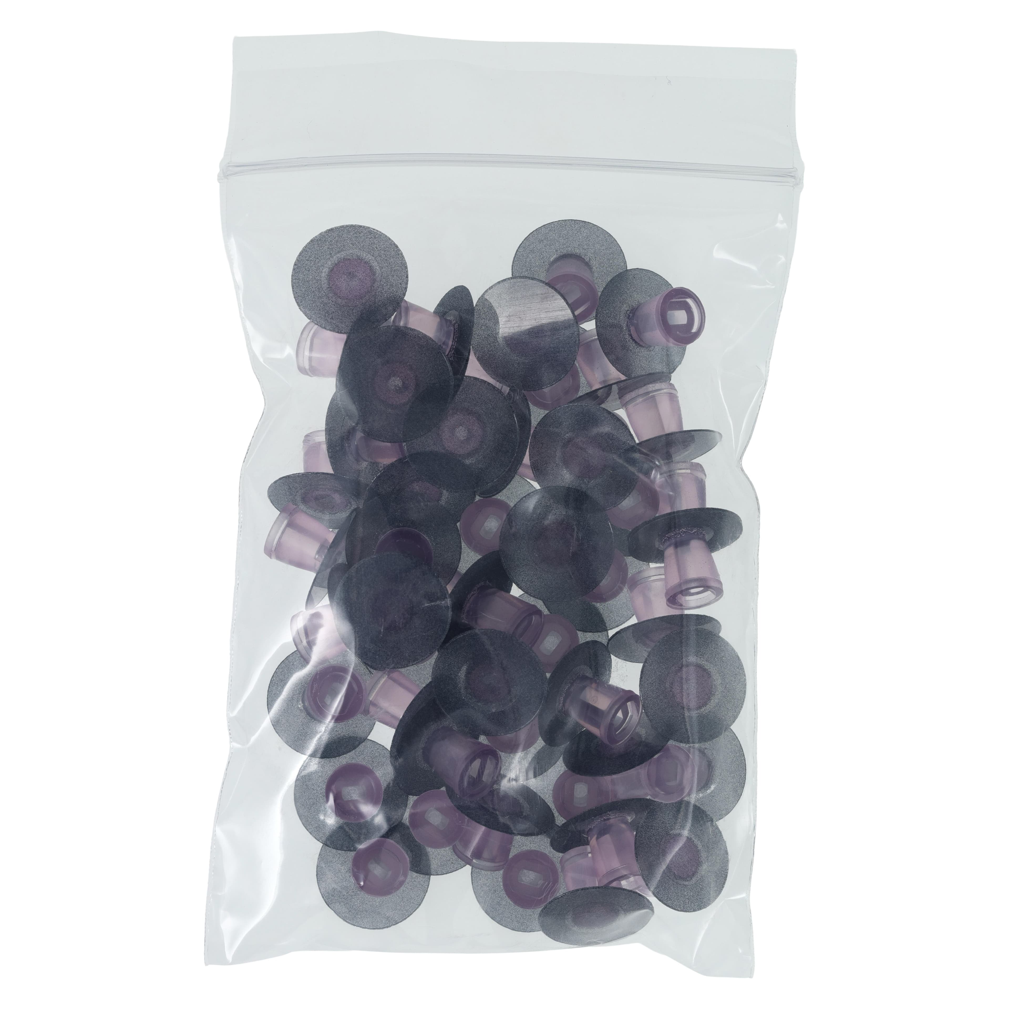 Shofu Super-Snap Finishing Discs, Violet (Medium Grit), Safe Side Up, Standard 12 mm, 50/Box, L509 thumbnail 4