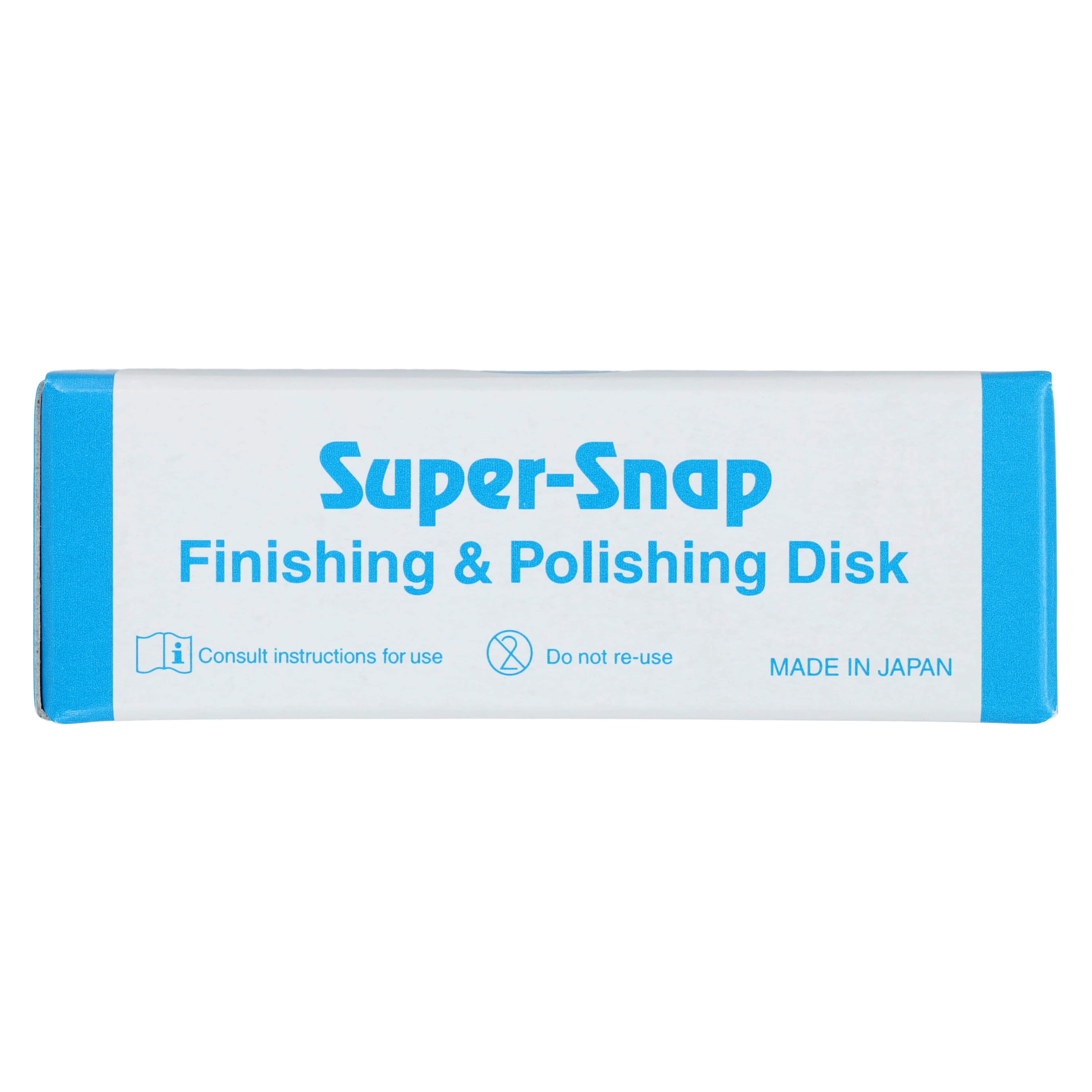 Super-Snap Super-Polishing Replacement Disks, Super Fine (Red), Double-Sided, Standard 12 mm, 50/Pk, L502 thumbnail 5