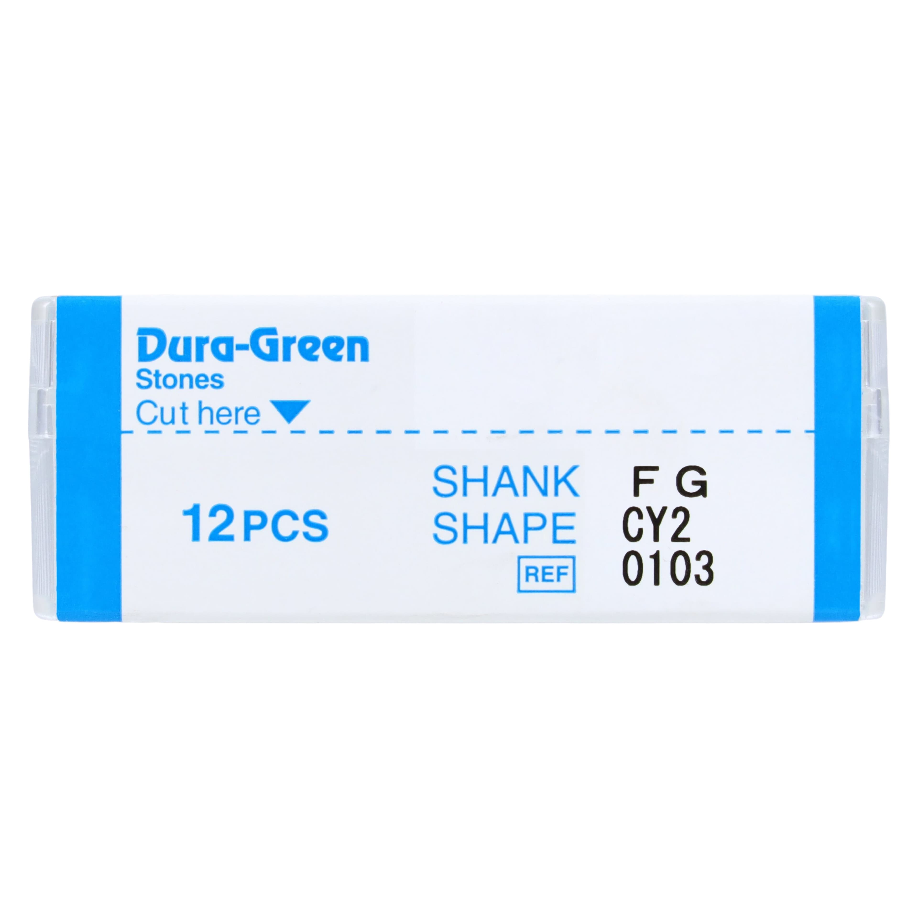 Dura-Green Stones FG CY2, Friction Grip, Green Silicon Carbide, 12/Package thumbnail 4