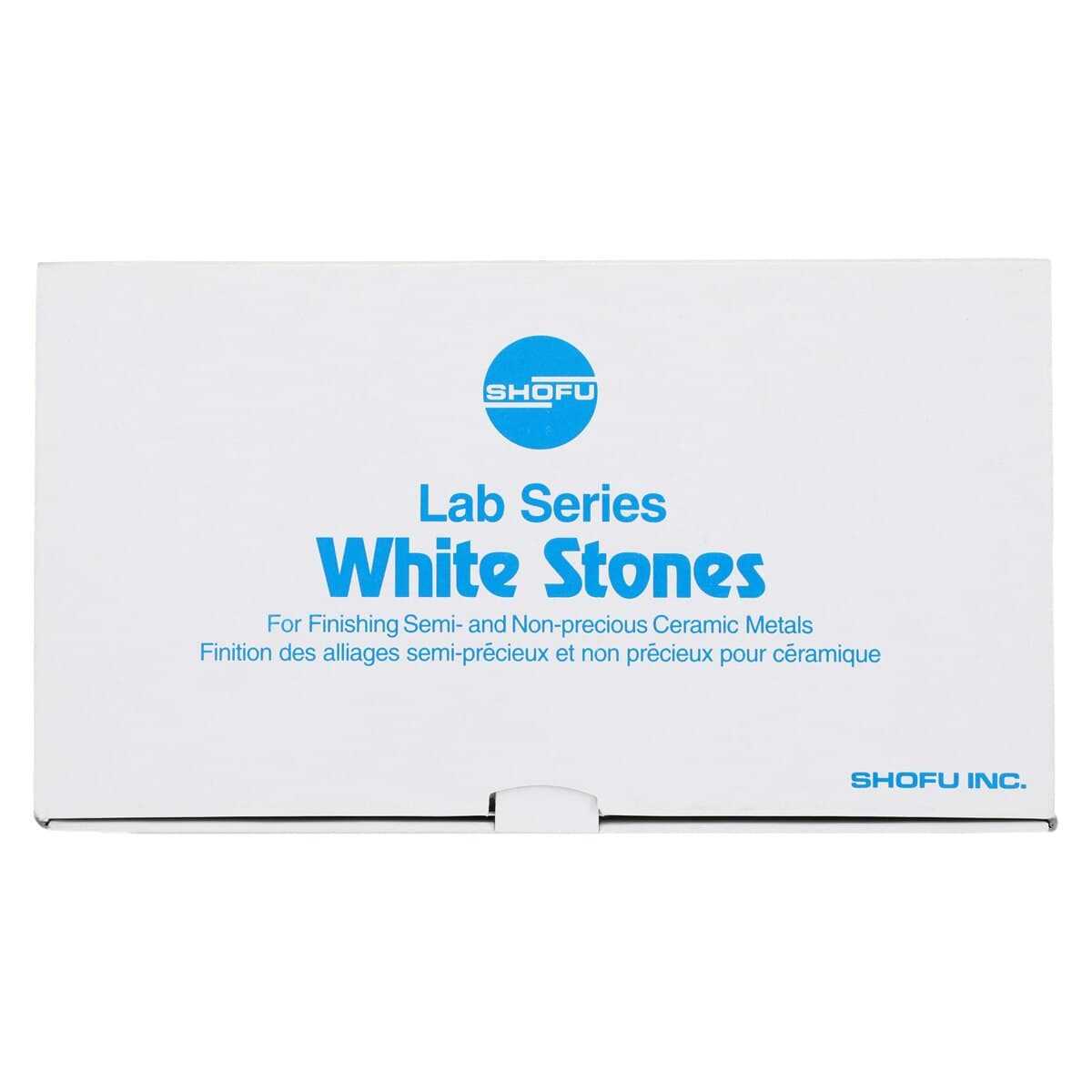 Shofu Lab Series White Aluminum Oxide Mounted Stone, #1 Shape, ISO #040, HP Shank, 12/Box thumbnail 4
