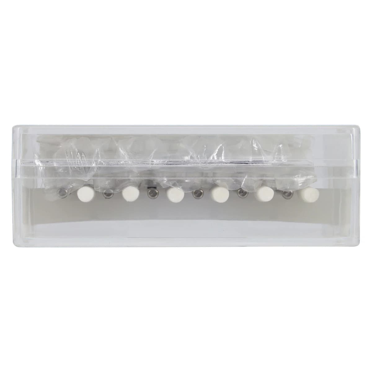 Shofu Lab Series Stones #1 White, Aluminum Oxide, HP Shank, ISO #040, 72/Box thumbnail 3
