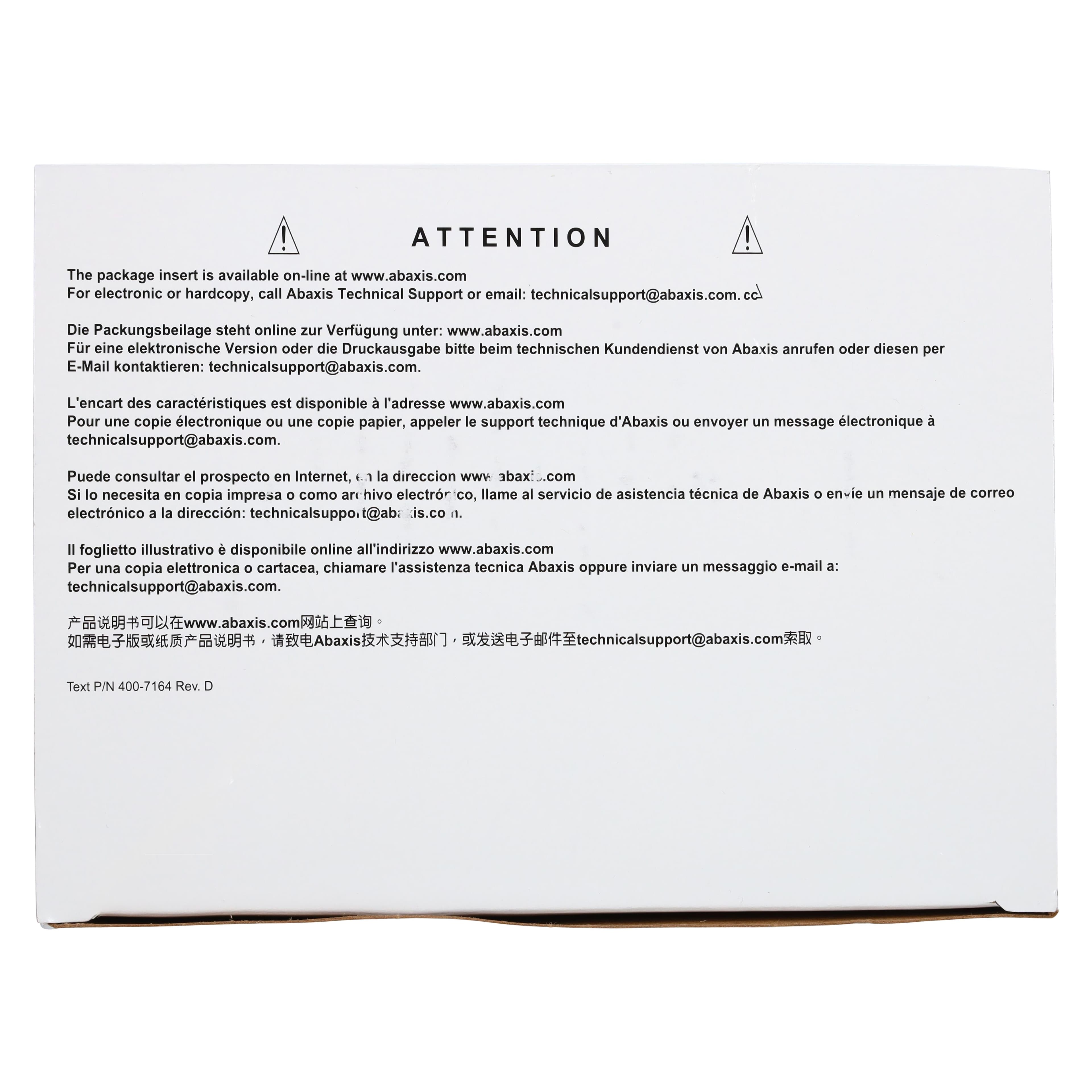 Abaxis Piccolo Xpress Hepatic Function Panel Reagent Disc, Moderately Complex, 10/Box thumbnail 6