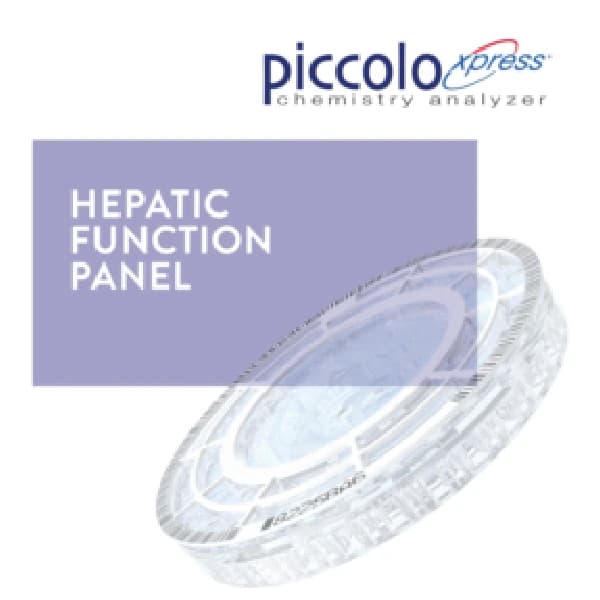 Abaxis Piccolo Xpress Hepatic Function Panel Reagent Disc, Moderately Complex, 10/Box thumbnail 2