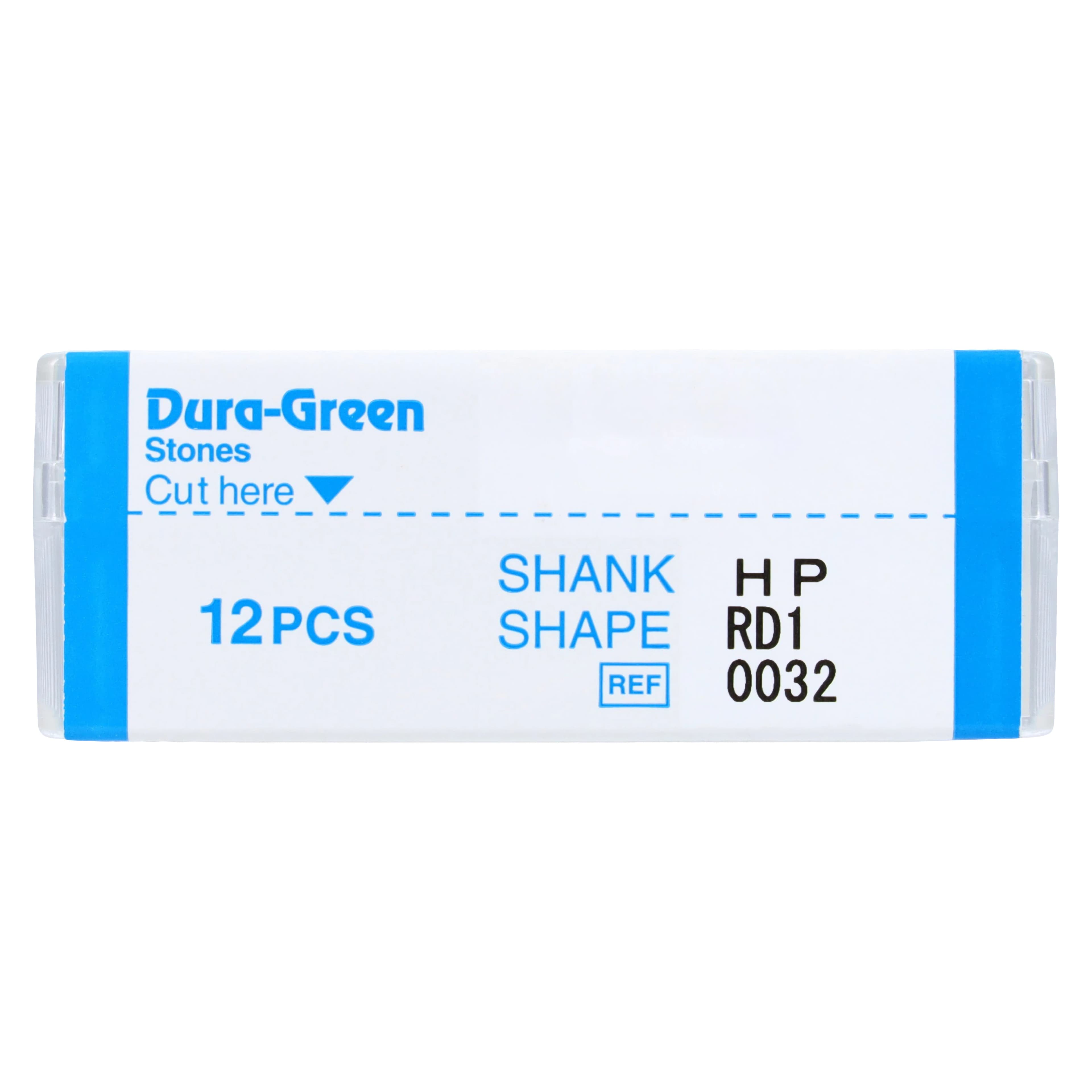 Shofu Dura-Green Stones, HP (Straight Handpiece), Round RD1, ISO #030, Green, 12/Pk, 0032 thumbnail 4