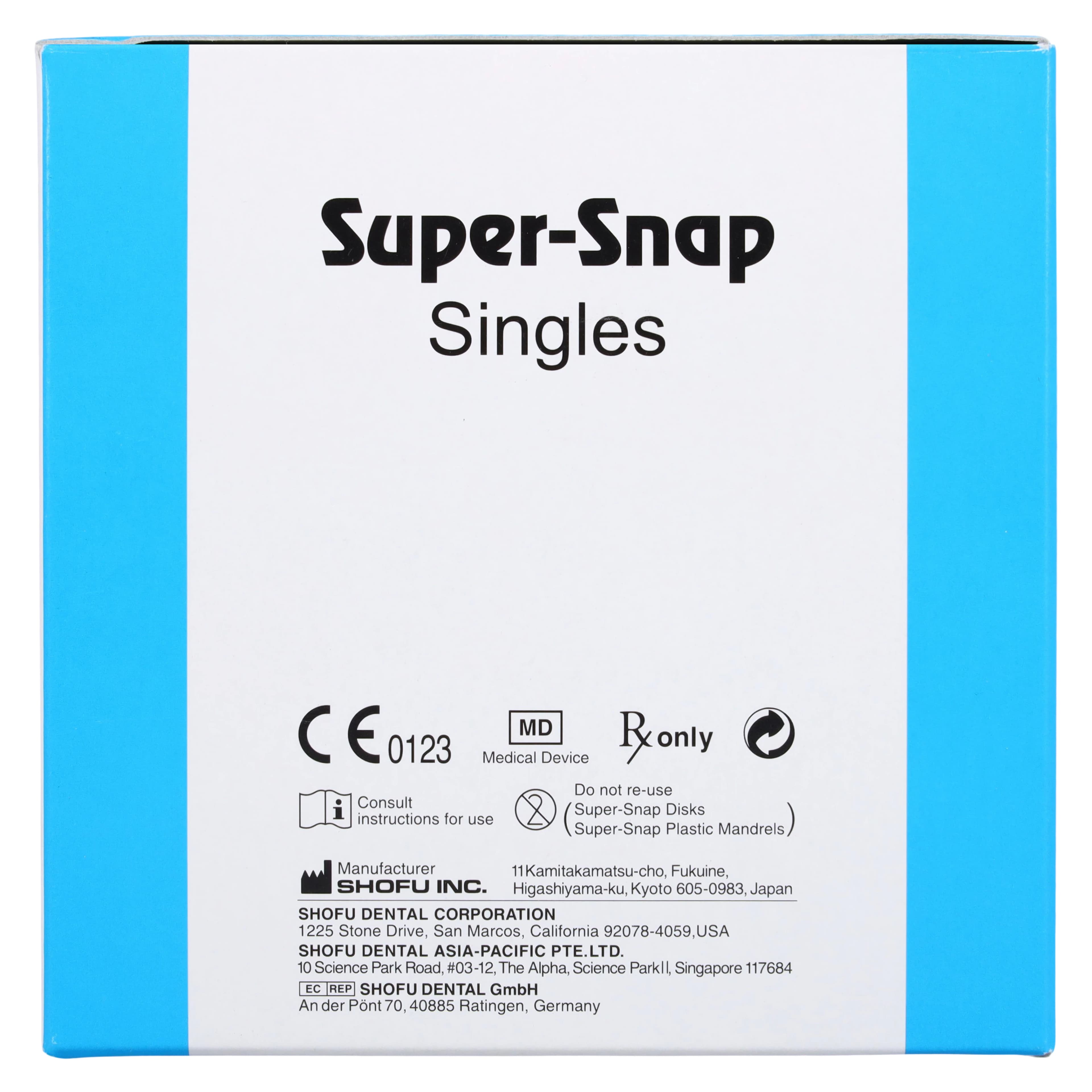 Super-Snap Disposable Singles Finishing & Polishing Disks, CA, Mini/Standard, Assorted Grit, 48/Pk, 0501 thumbnail 6
