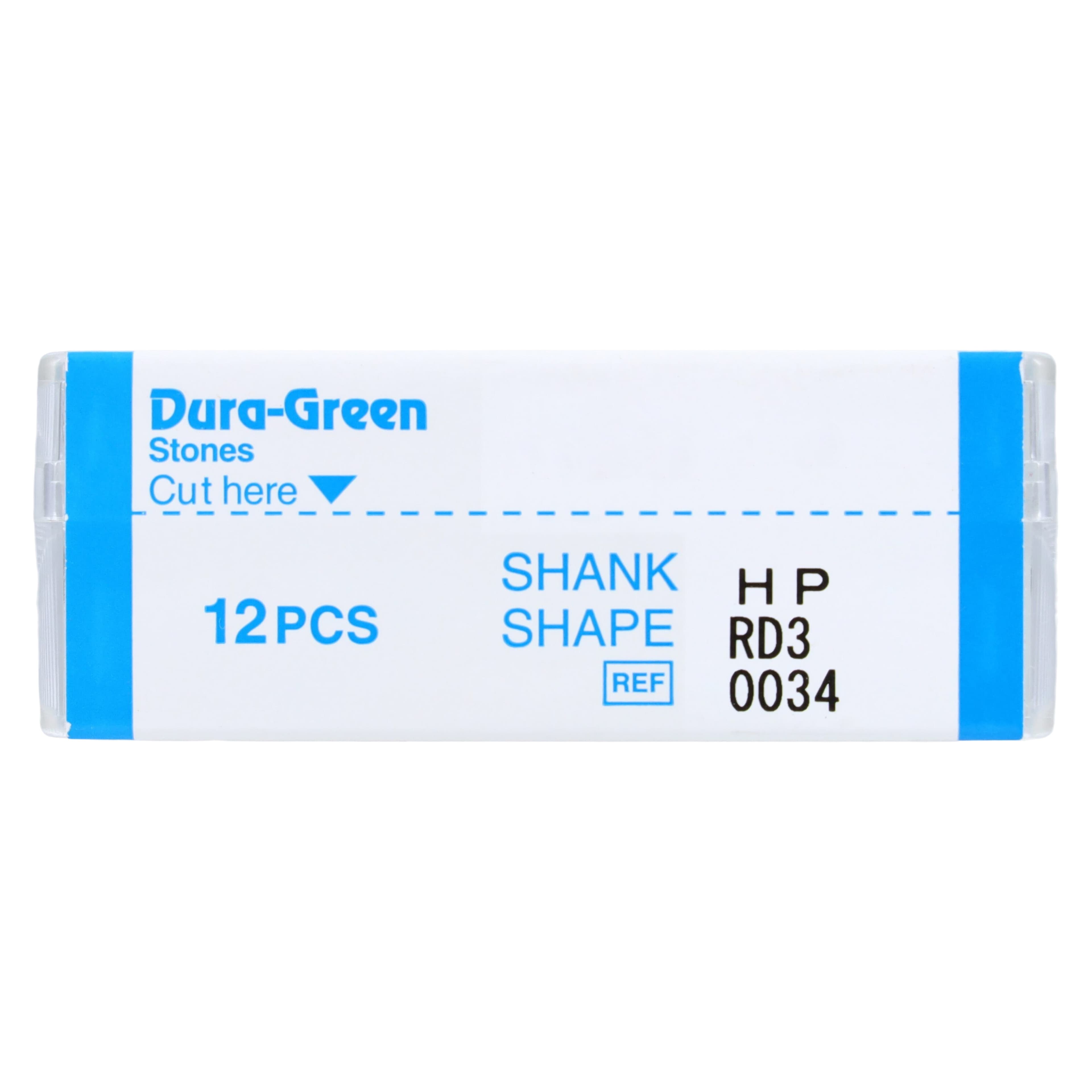 Shofu Dura-Green Stones, HP, Round RD3, ISO #036, Green, 12/Pk, 0034 thumbnail 4