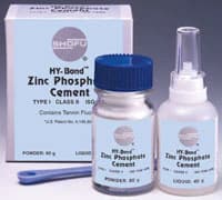 Shofu HY-Bond Zinc Phosphate Cement Kit, 60 g Powder & 25 mL Liquid, #1170 thumbnail 2