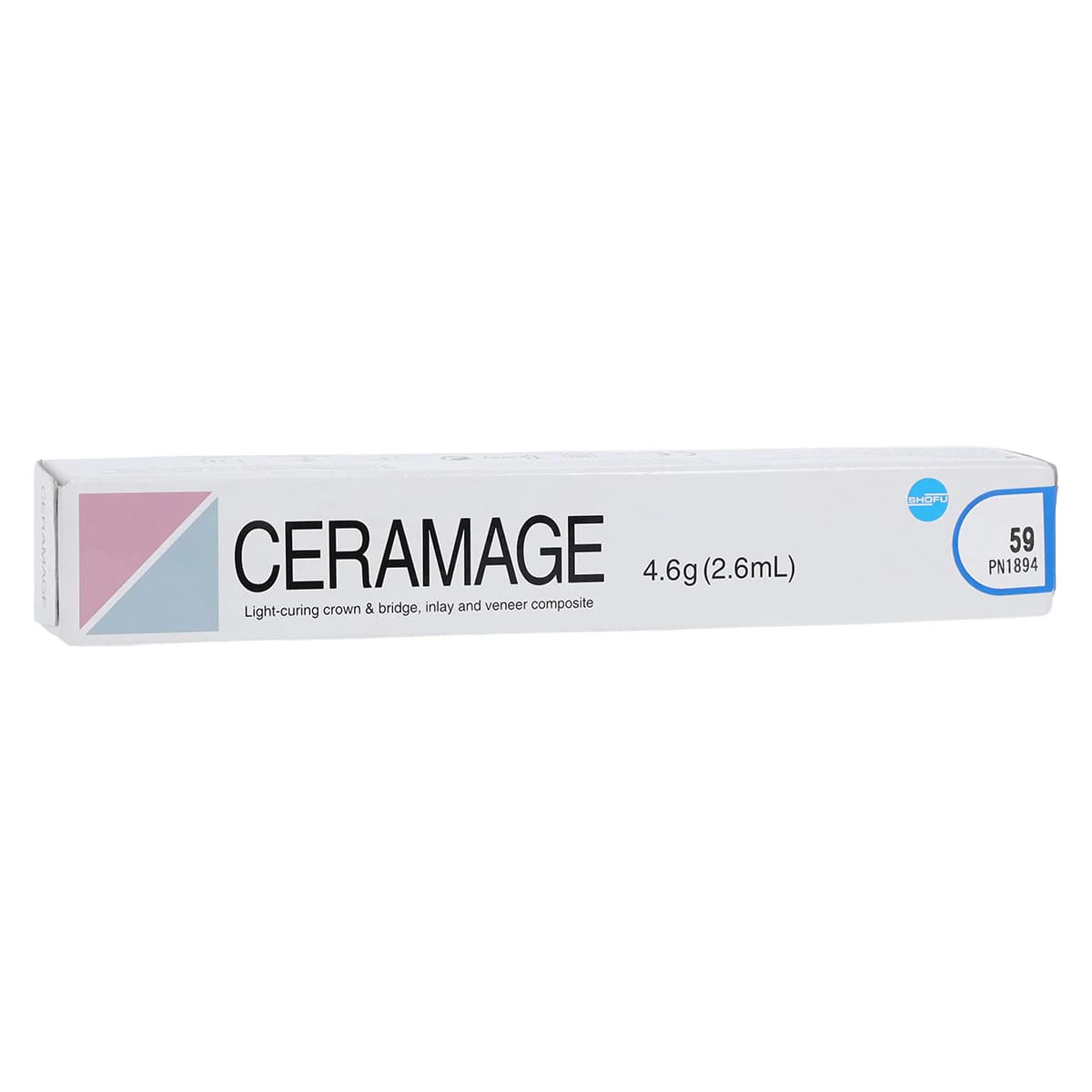 Ceramage Incisal 59 Light-Cure Composite Syringe, 4.6g, 01KT8PD54YGZEDK4Y3913TT83V - Ceramage 59 Incisal 4.6g Syringe - Image 1