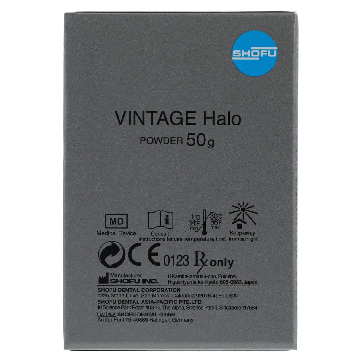 Shofu Vintage Halo Incisal Porcelain Powder, Shade 58, 50 g thumbnail 9