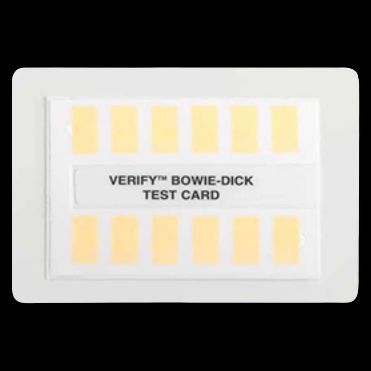 Steris Verify Bowie Dick Test Card, Steam, 31/Box - Verify Bowie Dick Test Card - Image 1