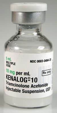 Kenalog-10 Injection, 10mg/mL, Multi-Dose Vial (MDV), 5mL thumbnail 2