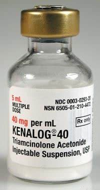 Kenalog-40 Injection, 40mg/mL, Multi-Dose Vial (MDV), 5mL thumbnail 2