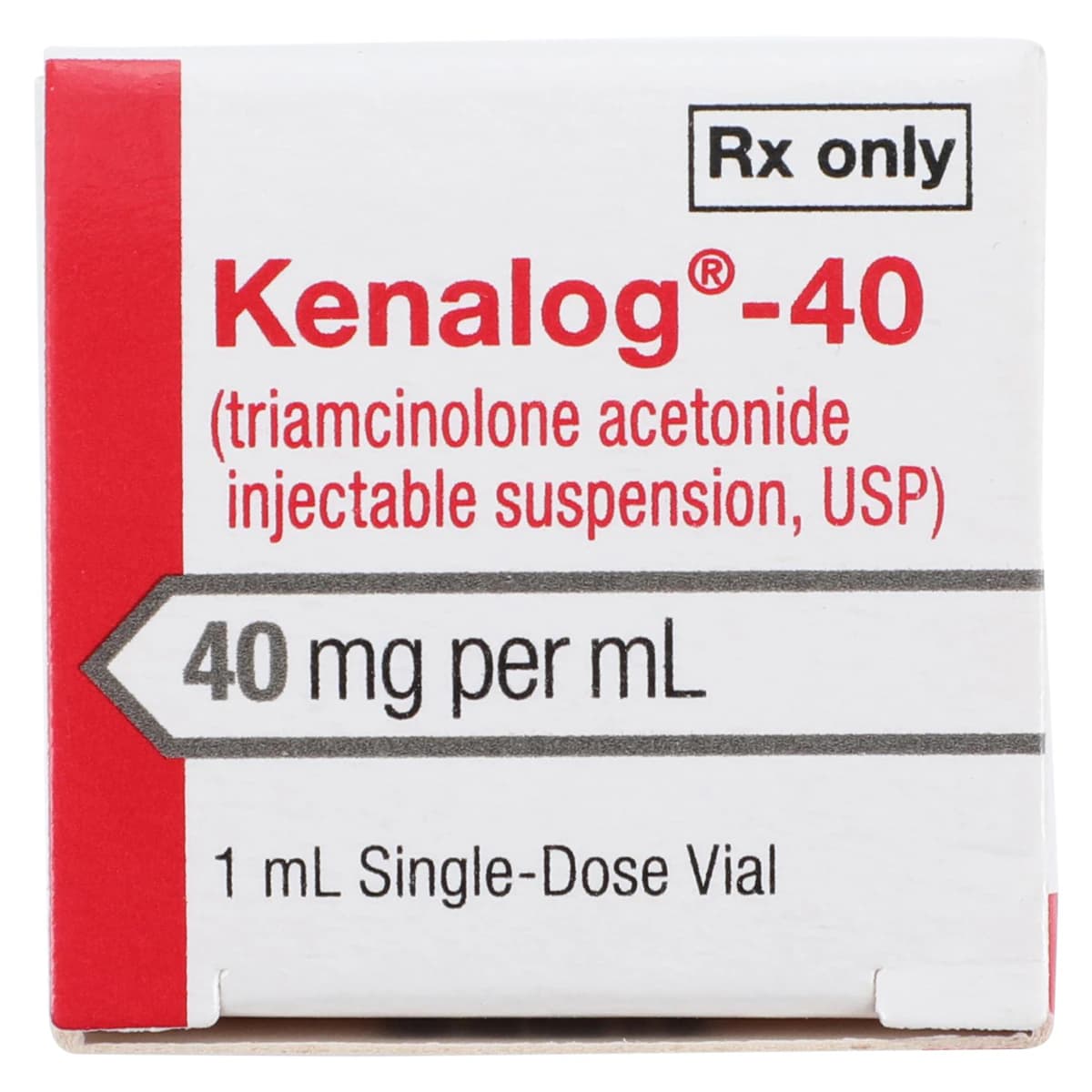 Kenalog-40 Injection, 40mg/mL, Single Dose Vial (SDV), 1mL Each thumbnail 6