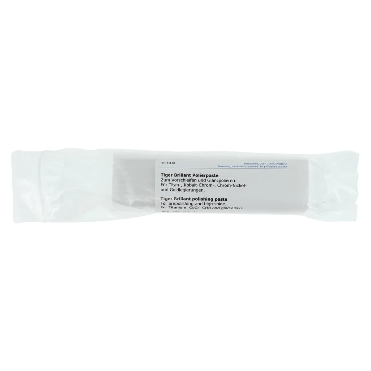 Tiger Brillant Polishing Paste, 400g, Dentaurum - Tiger Brillant Polishing Paste 400g - Image 1