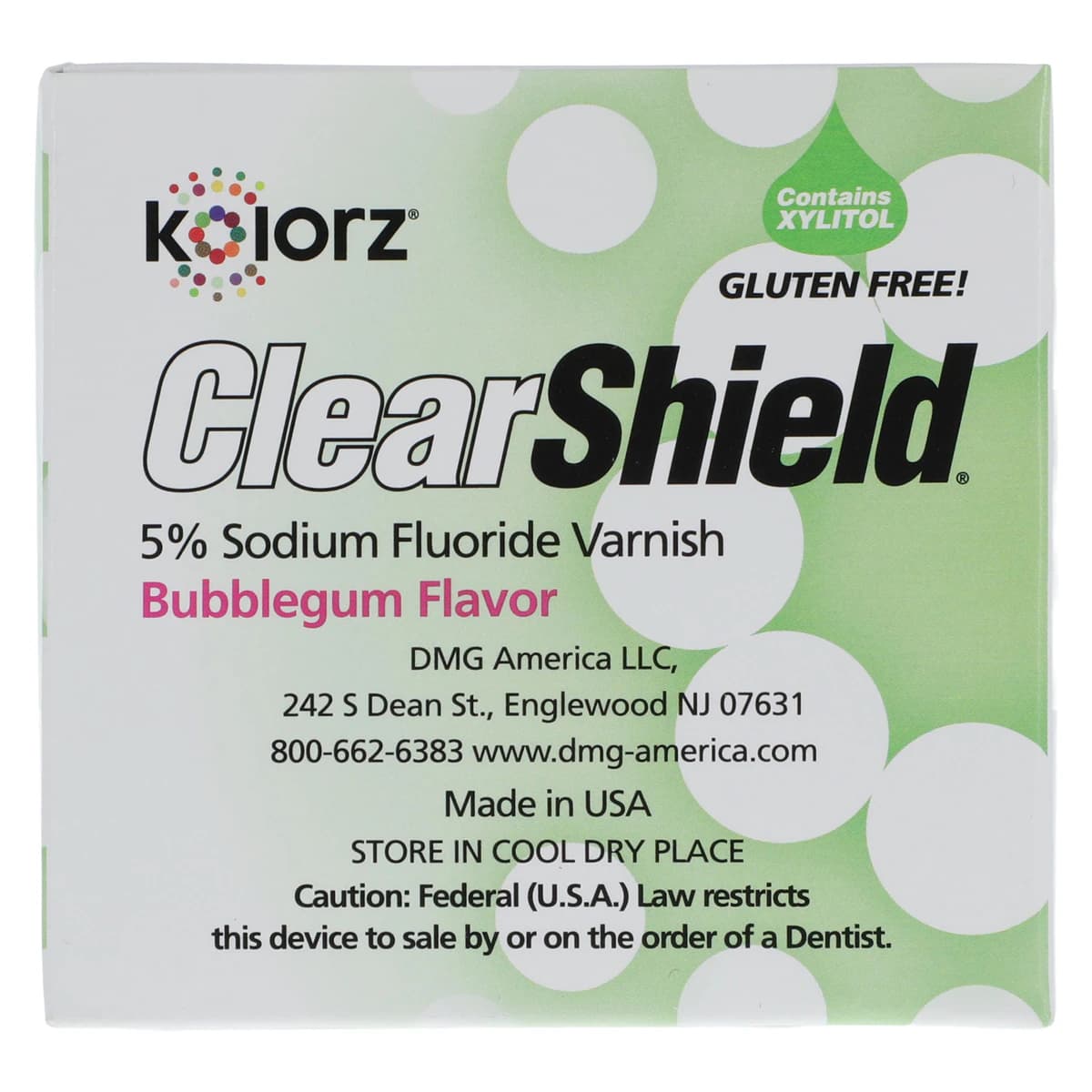 Kolorz ClearShield Fluoride Varnish, 5% NaF, Bubblegum, 0.4 mL Unit Dose, 35/Pk, 799503 thumbnail 3