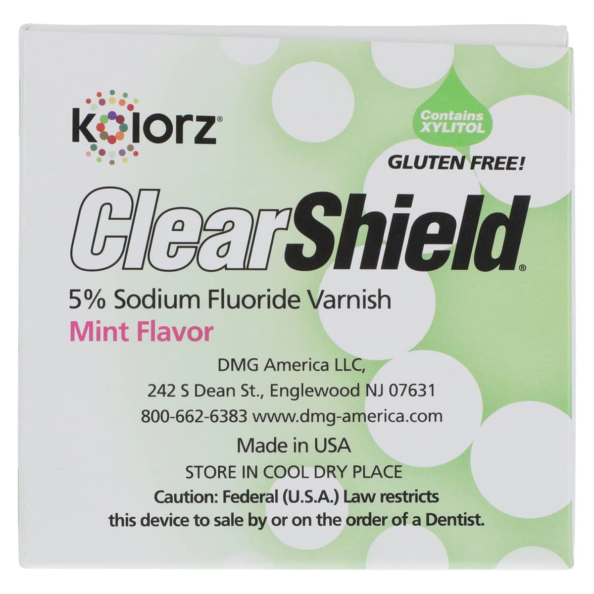 Kolorz ClearShield Fluoride Varnish, 5% NaF, Mint, 0.4 mL Unit Dose, 35/Pk, 799506 thumbnail 3