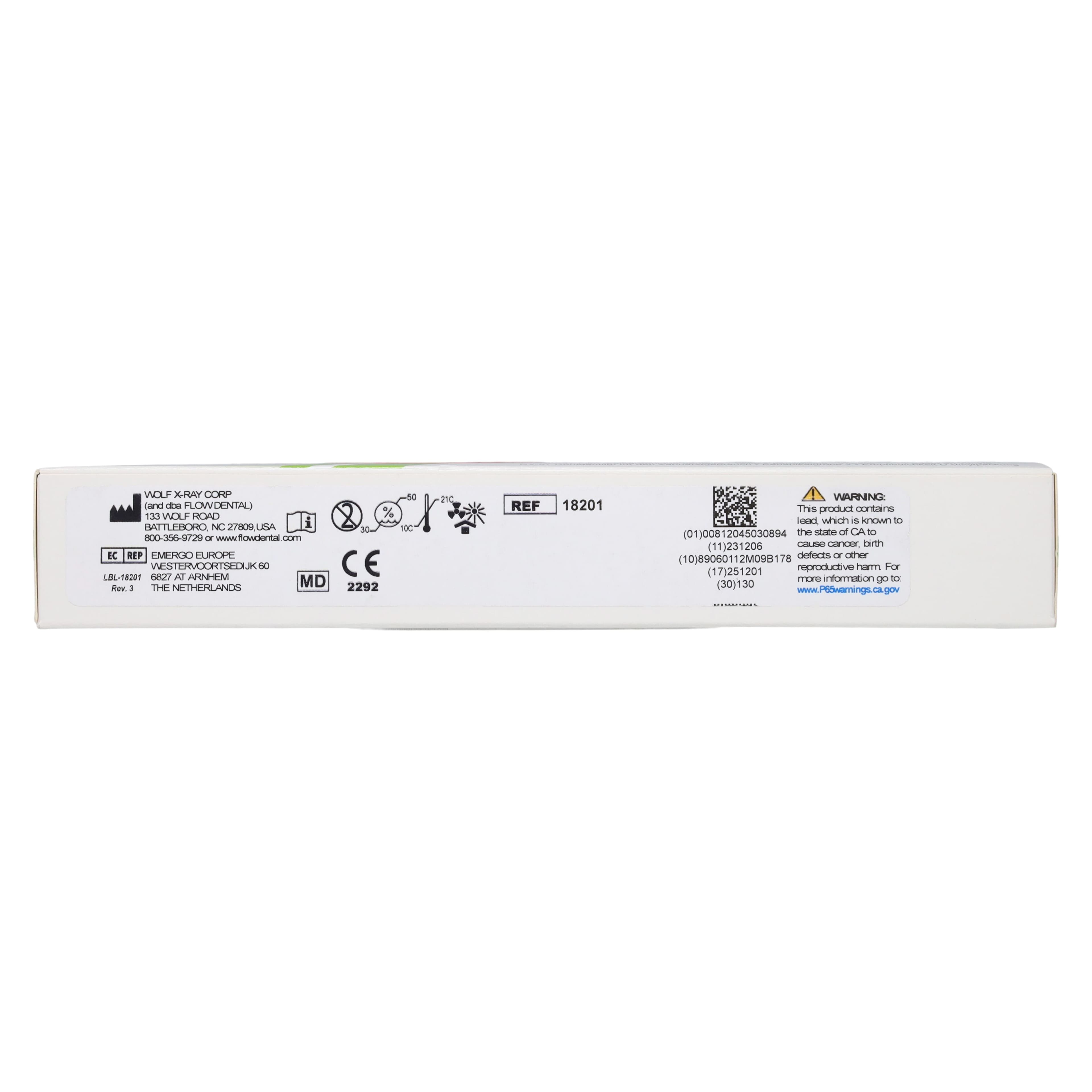 Flow Intraoral X-Ray Film DV-57, D-Speed, 2 Film Packets, Adult, 130/Box thumbnail 4