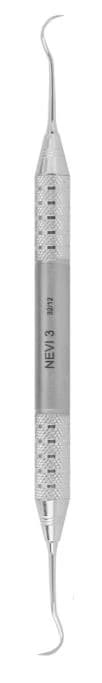 A. Titan Instruments Life Steel Scaler DE, Double End, NV 3, Stainless Steel, Each - Life Steel Scaler DE - Image 1