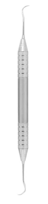A. Titan Instruments Life Steel Scaler DE, NV4 Double-Ended, Stainless Steel, Each - Life Steel Scaler DE - Image 1