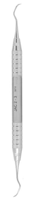 A. Titan Instruments 2/3 Posterior Jacquette Scaler, Double End, Life Steel Stainless Steel Handle, #6, 1/Pk - A. Titan Instruments 2/3 Posterior Jacquette Scaler with Stainless Steel Handle, 1/Pk - Image 1